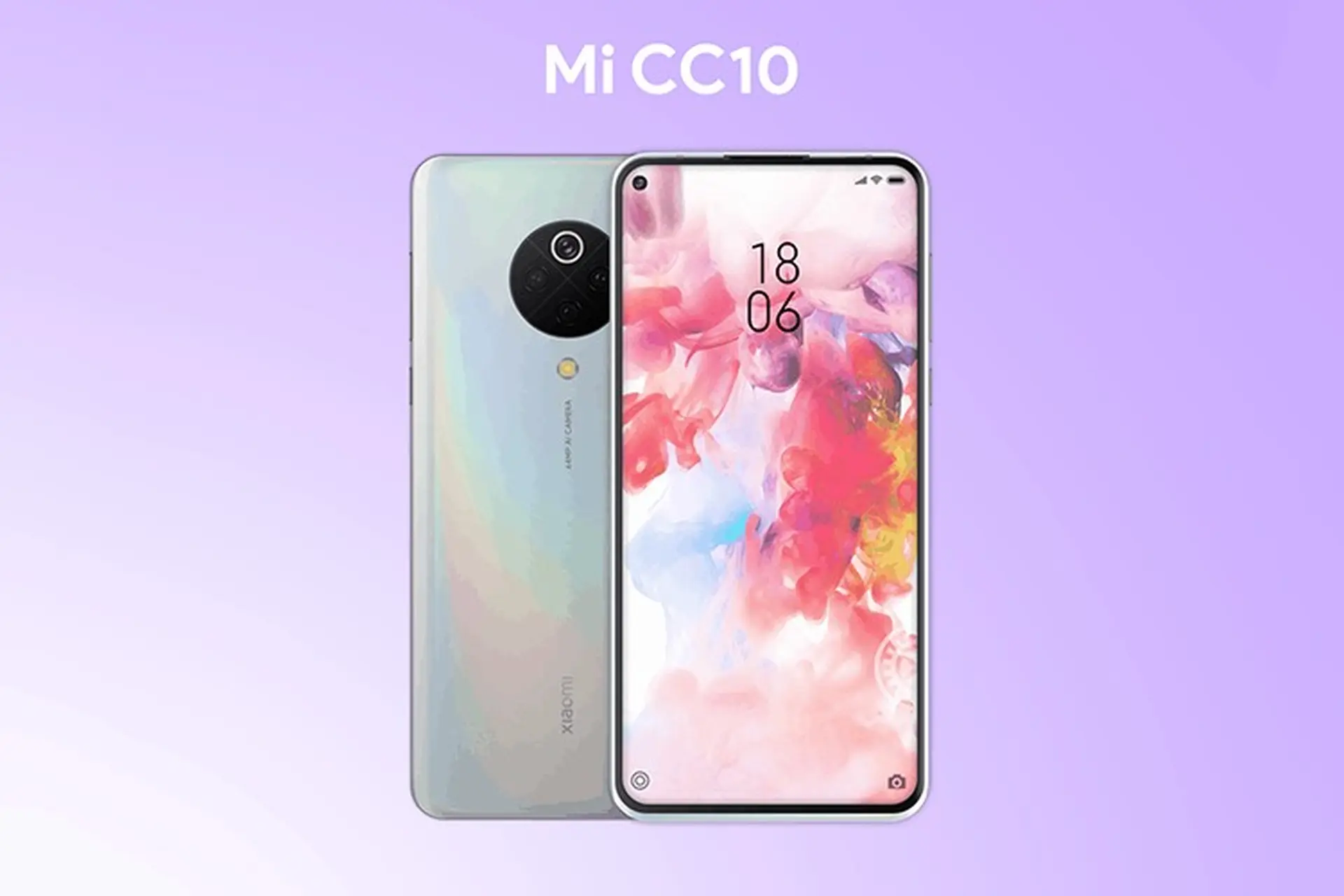 Thiết kế Xiaomi Mi CC10 được tiết lộ qua phụ kiện ốp lưng
