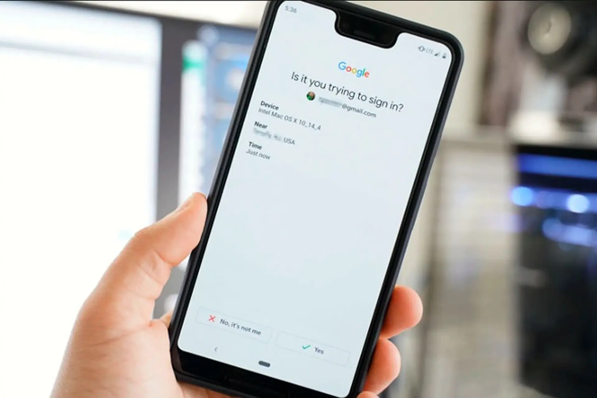 Google sẽ tự động bật thông báo xác thực yếu tố 2 lớp Google Prompt