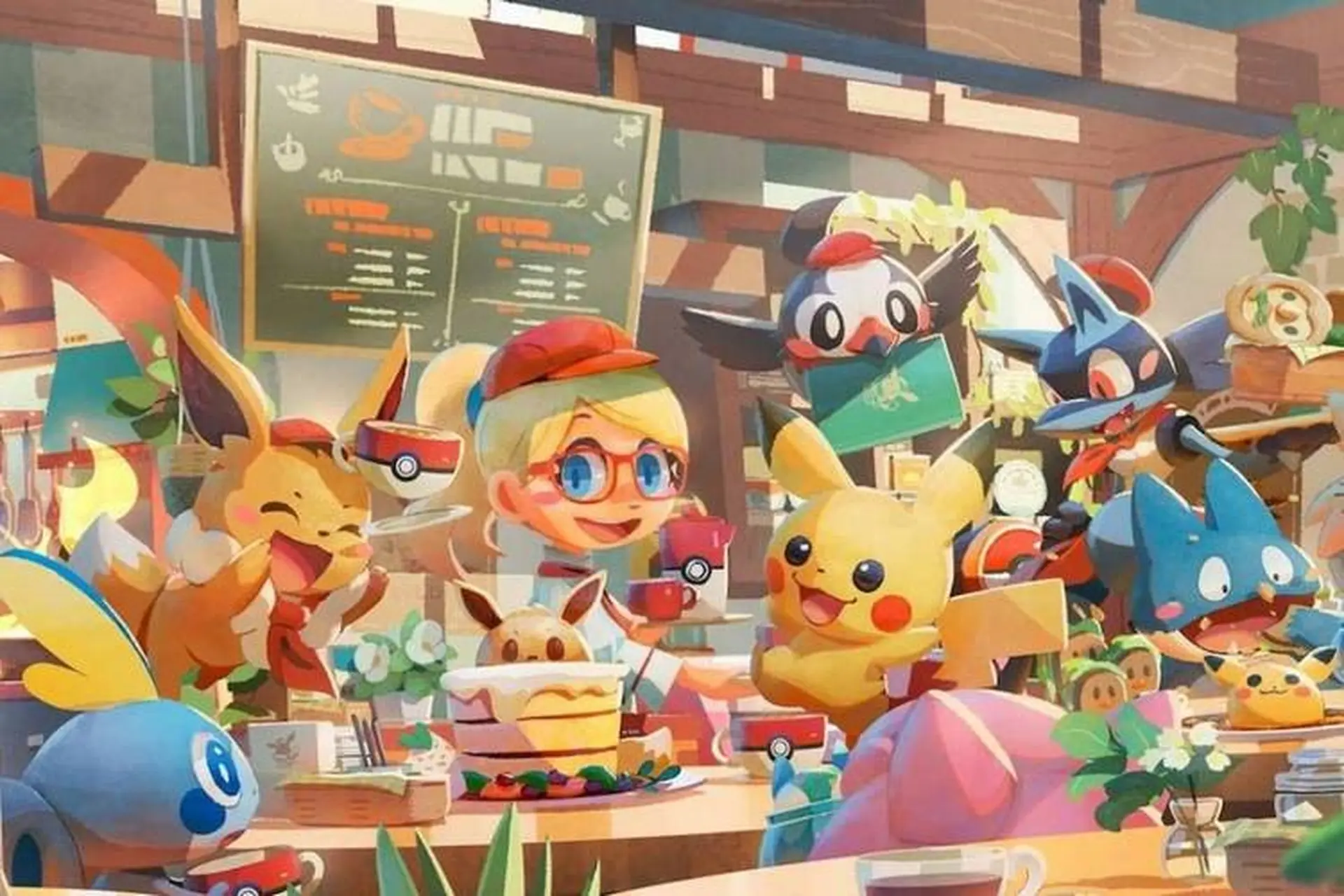 Nhập vai chủ quán cà phê với Pokemon Cafe Mix