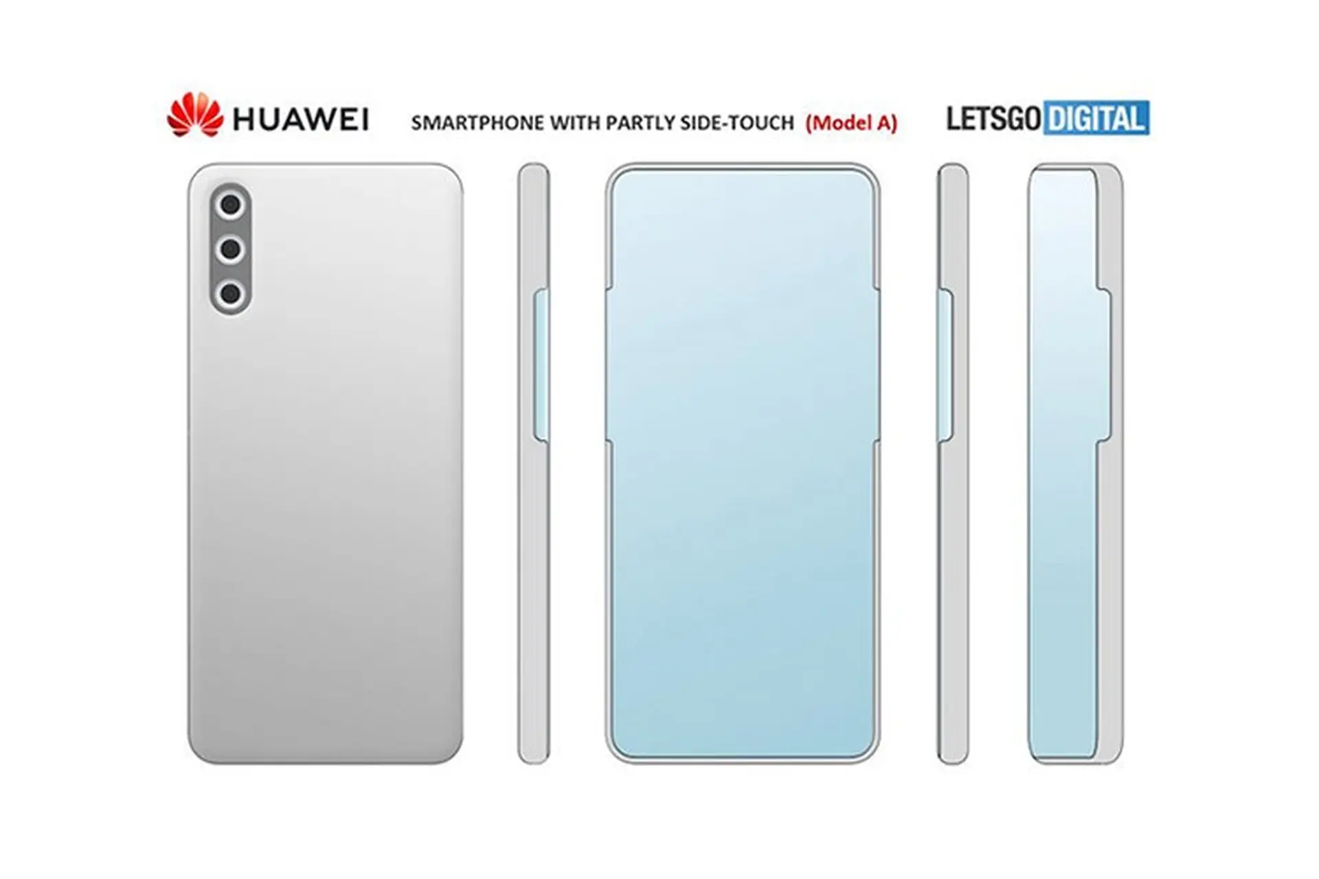 Huawei đang phát triển smartphone hoàn toàn không phím cứng