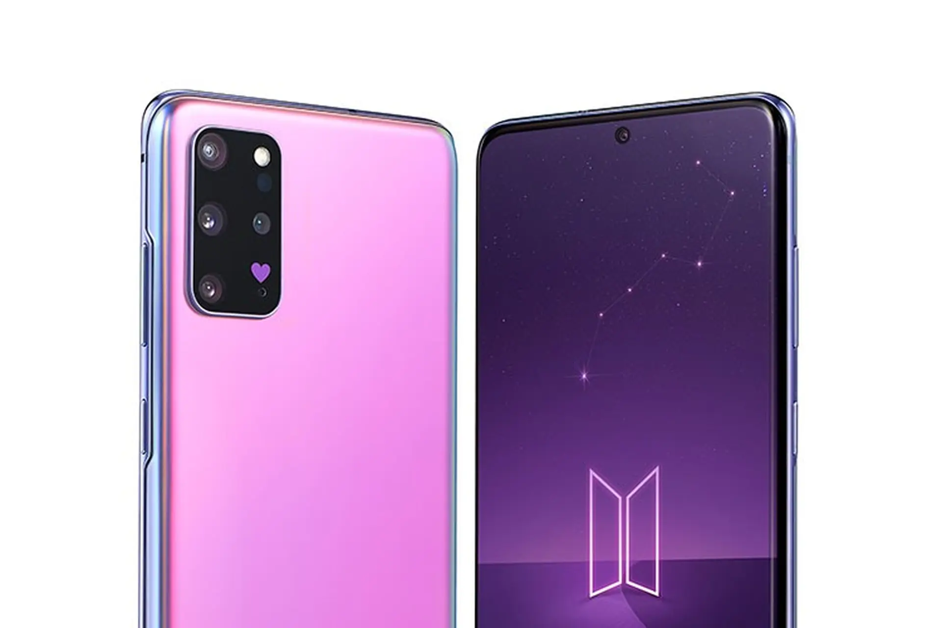 Hé lộ diện mạo chính thức của Samsung Galaxy S20+ BTS Editon