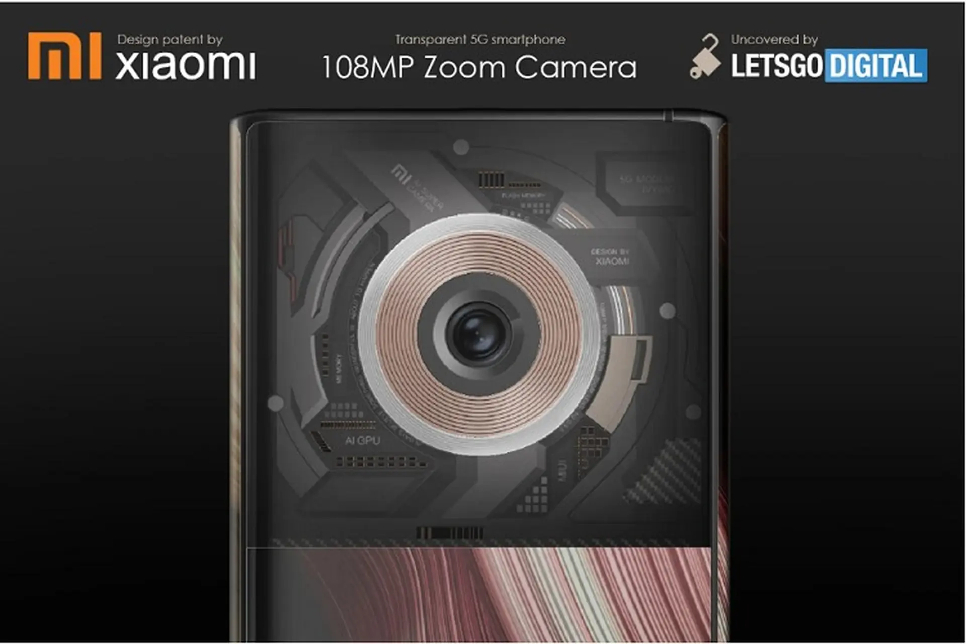Xiaomi đang phát triển smartphone với màn hình bao quanh thân máy có camera 108MP
