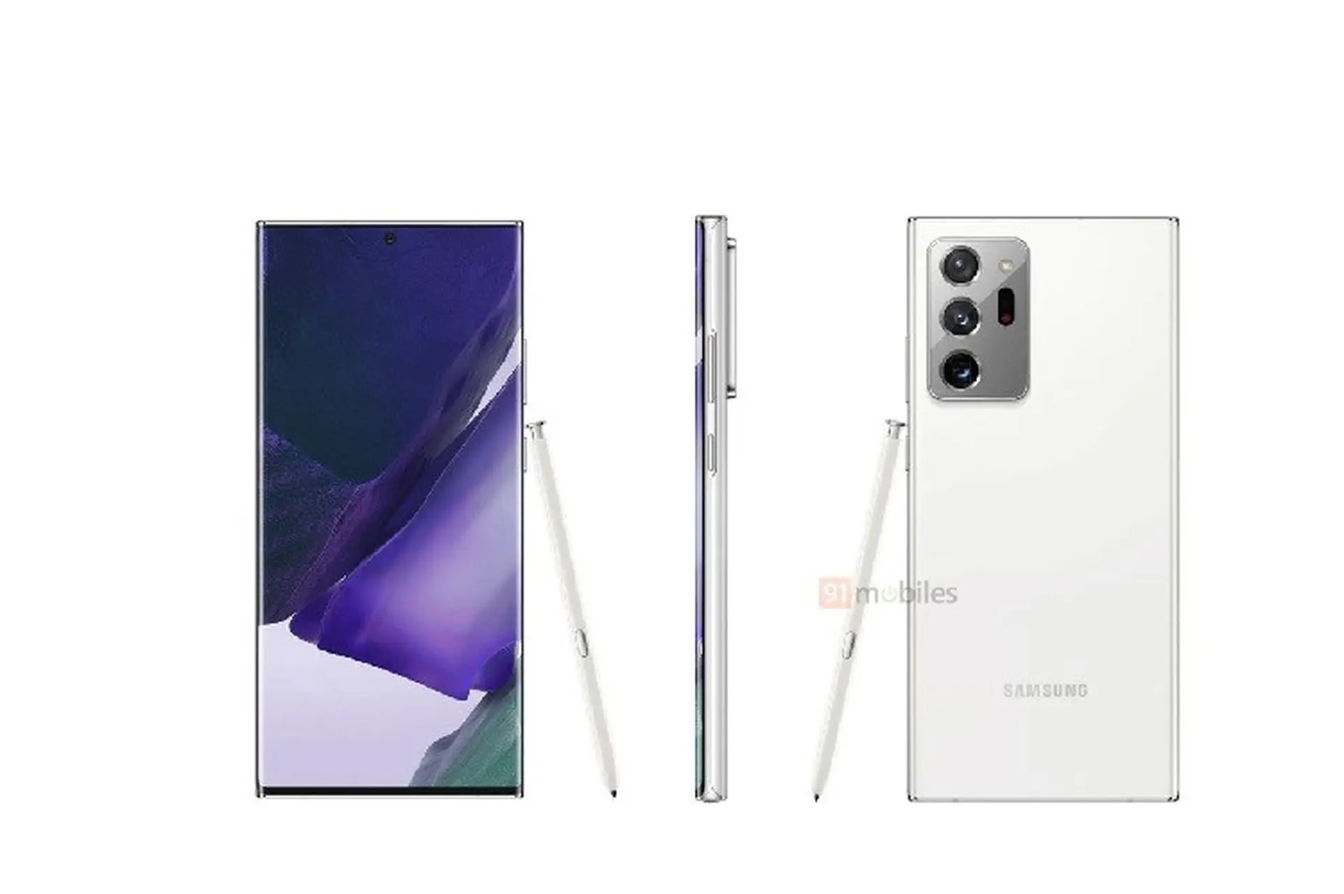 Samsung Galaxy Note 20 Ultra còn có thêm phiên bản màu Trắng tinh khôi không tì vết, nhìn là mê ngay lập tức