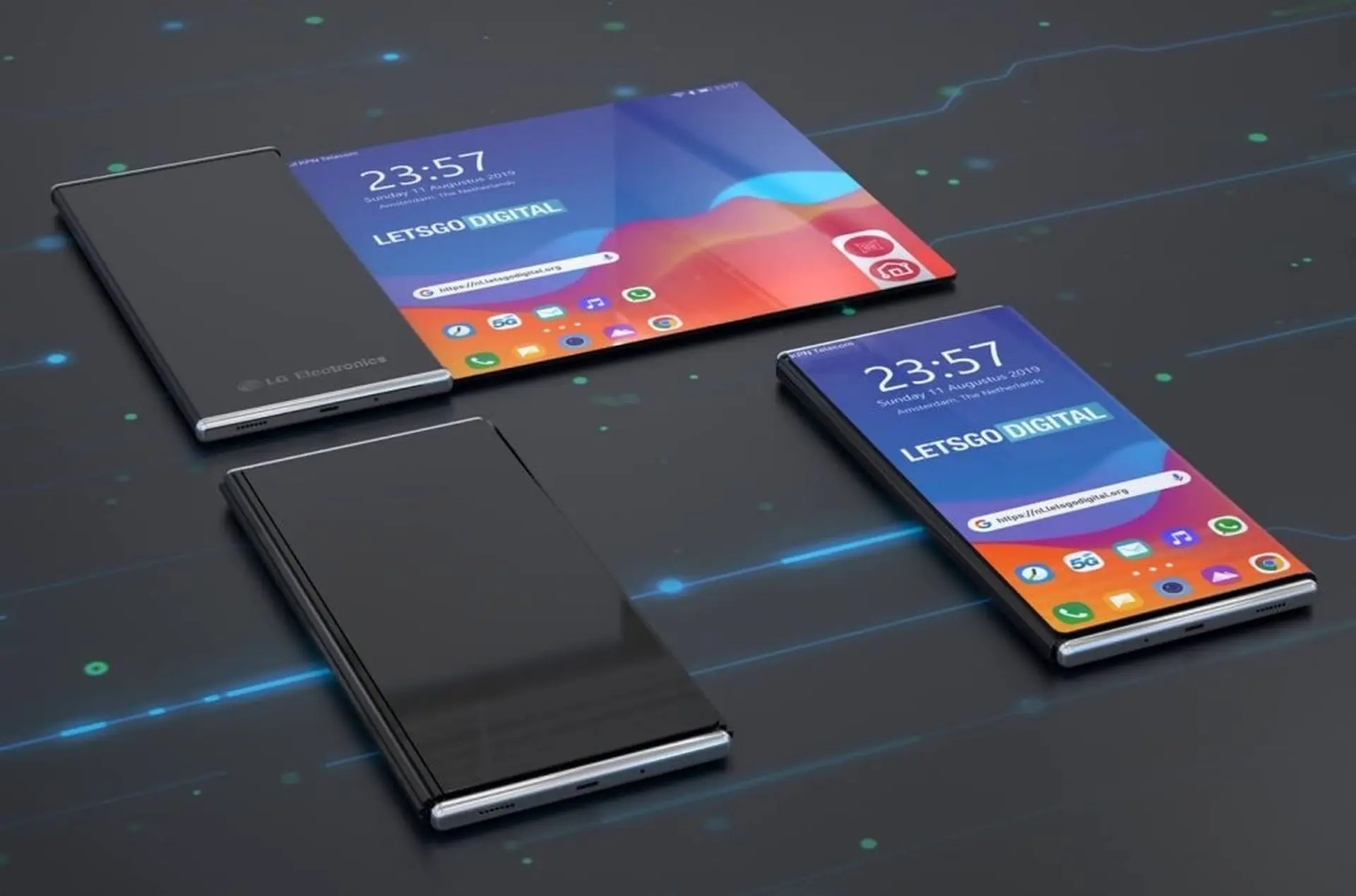 LG sẽ ra mắt smartphone màn hình cuộn vào năm tới, nhưng màn hình sẽ nhập từ BOE