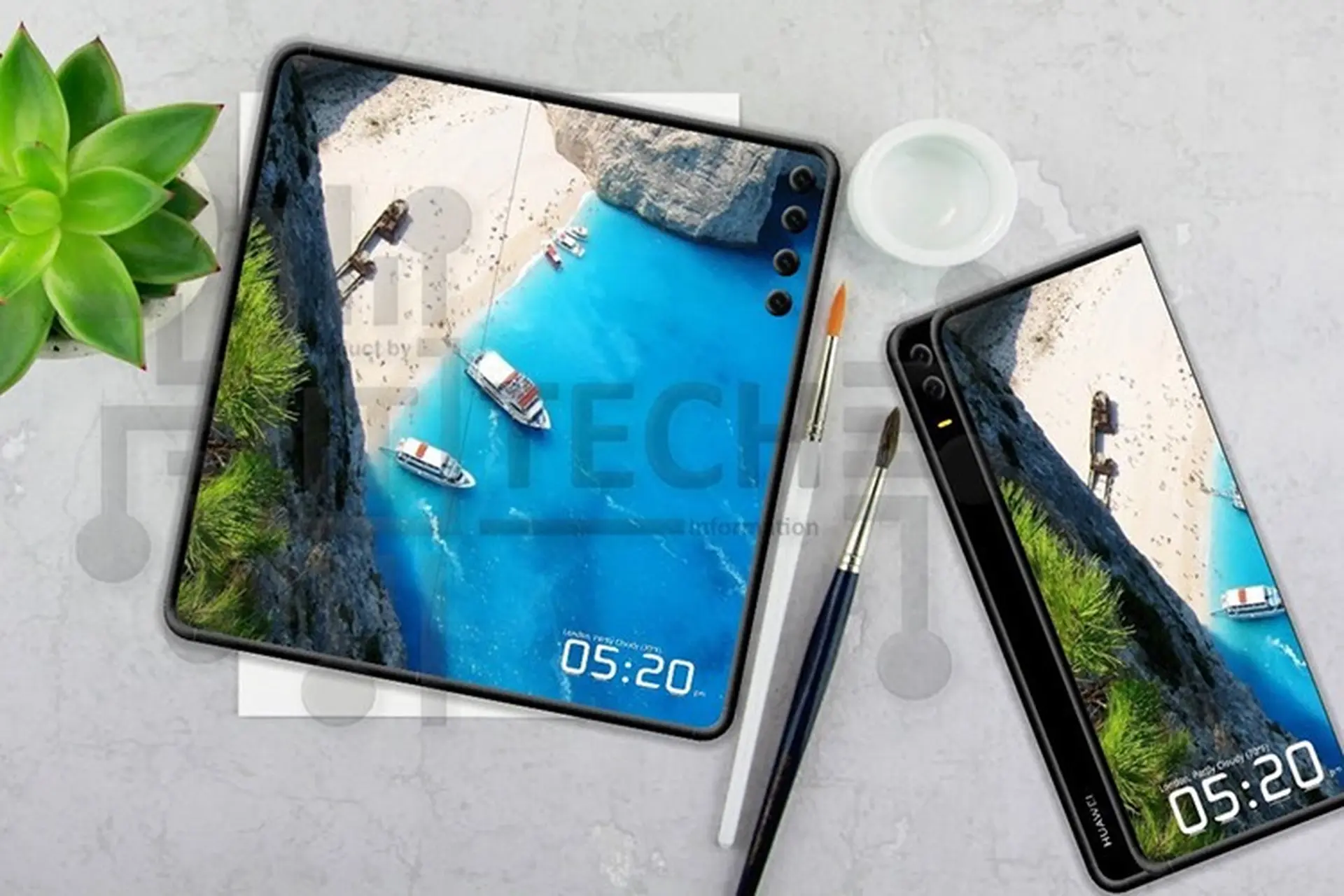Hé lộ thông tin quan trọng về smartphone màn hình gập Huawei Mate X2