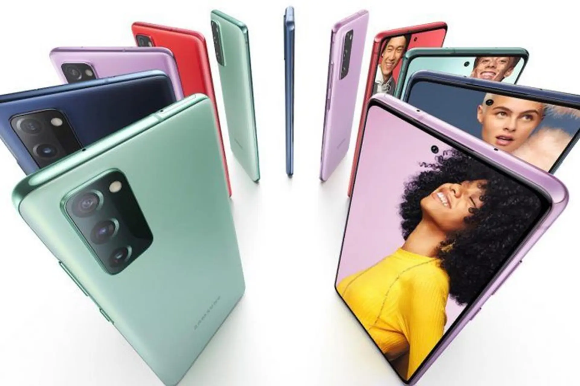 Samsung Galaxy S20 Fan Edition lộ poster quảng cáo với nhiều tùy chọn màu sắc trẻ trung