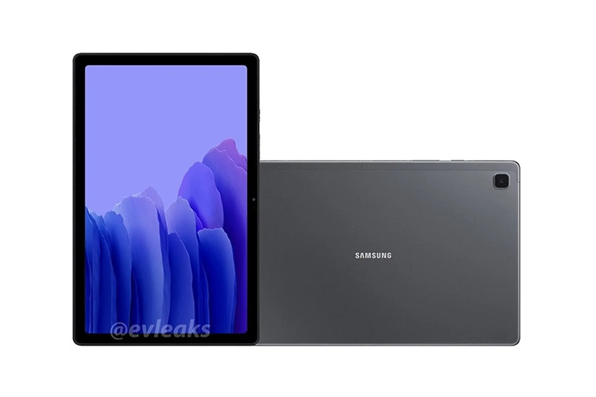 Rò rỉ ảnh render của Samsung Galaxy Tab A7 10.4 (2020) với thiết kế viền mỏng