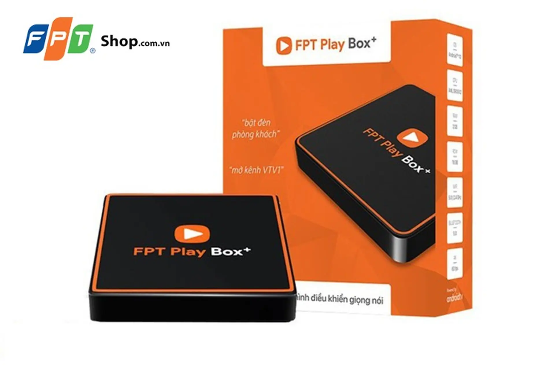 Tặng voucher trị giá 200.000 đồng cho FPT Play Box+ 2020 khi mua kèm sản phẩm công nghệ tại FPT Shop