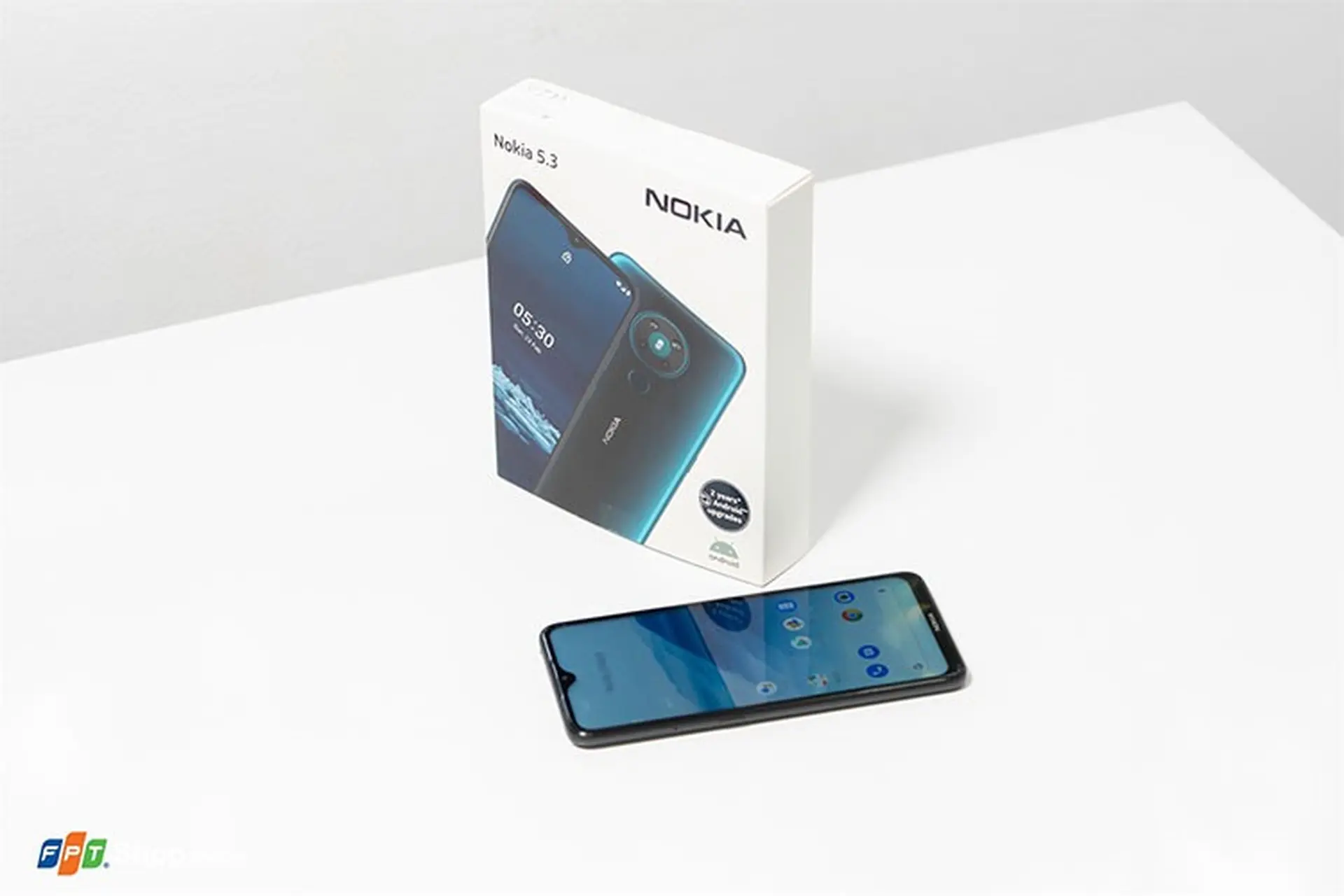 Trên tay Nokia 5.3: Màn hình 6.5 inch, 4 camera sau, chip Snapdragon 665, giá 3,29 triệu đồng