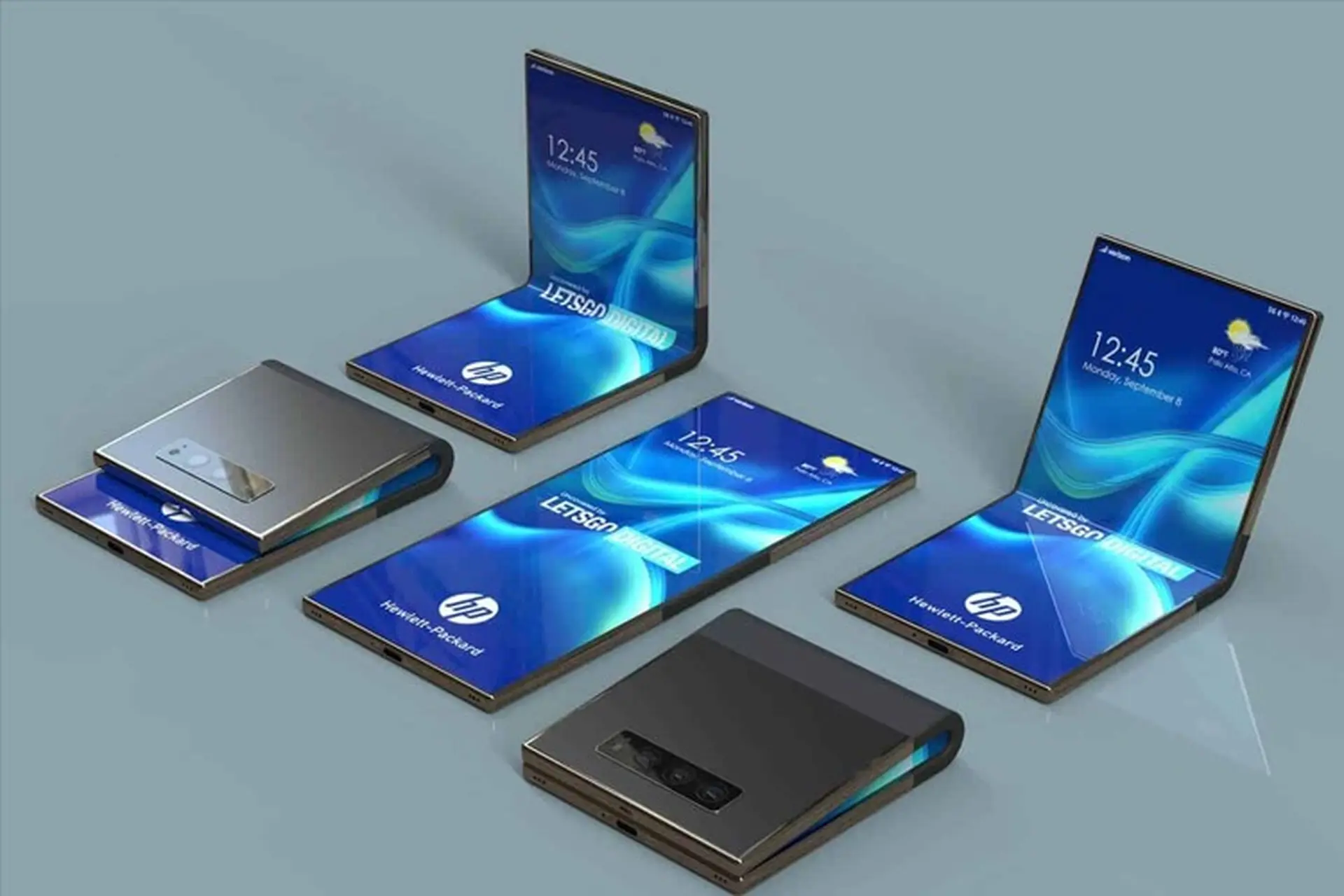 Rò rỉ bằng sáng chế về smartphone màn hình gập độc đáo của HP