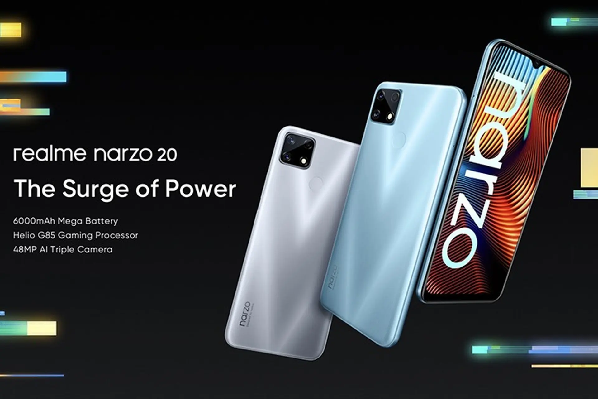Bộ ba smartphone Realme Narzo 20, Narzo 20A và Narzo 20 Pro mới ra mắt có gì thú vị?