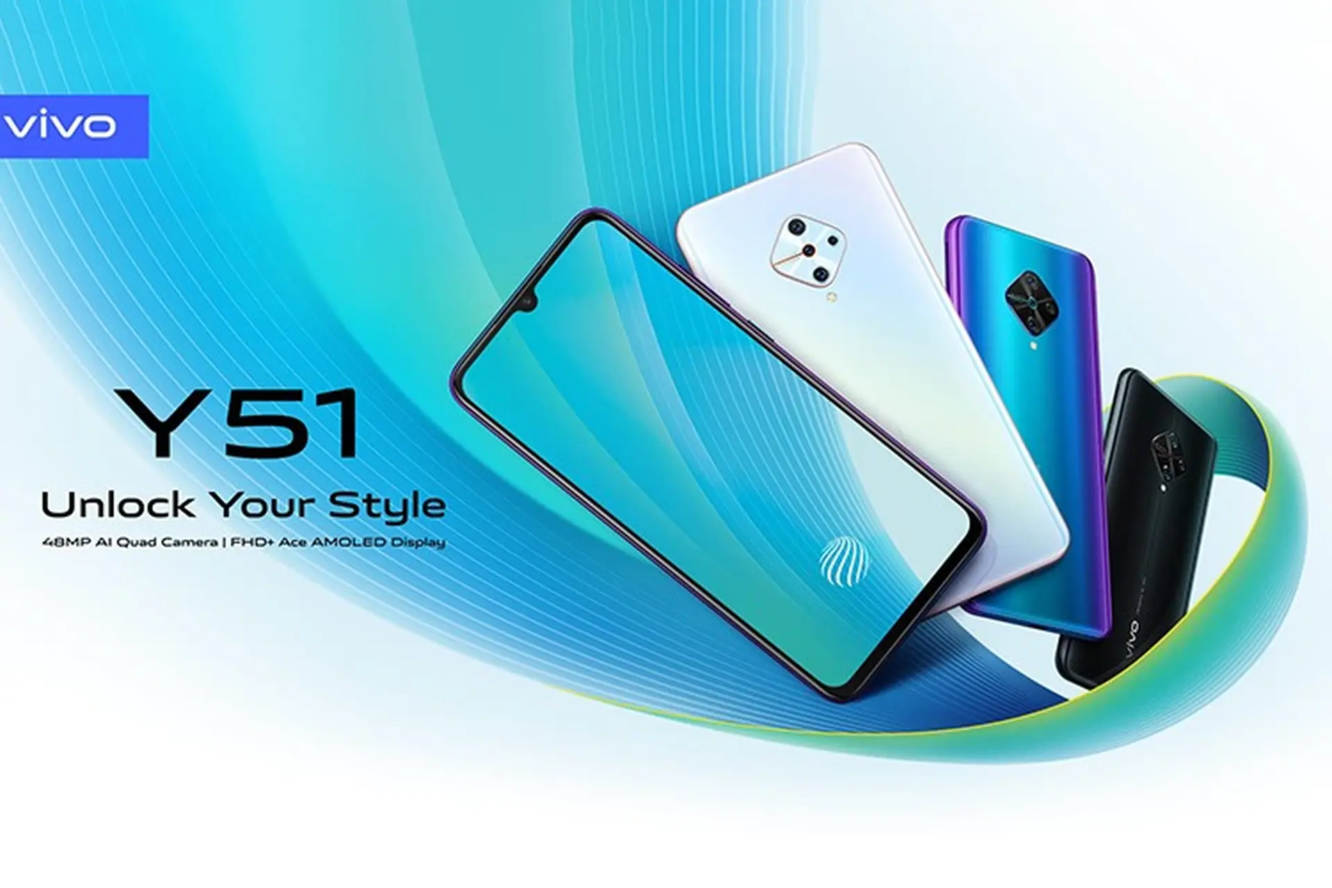 Vivo Y51 (2020) ra mắt với màn hình AMOLED và 4 camera 48MP