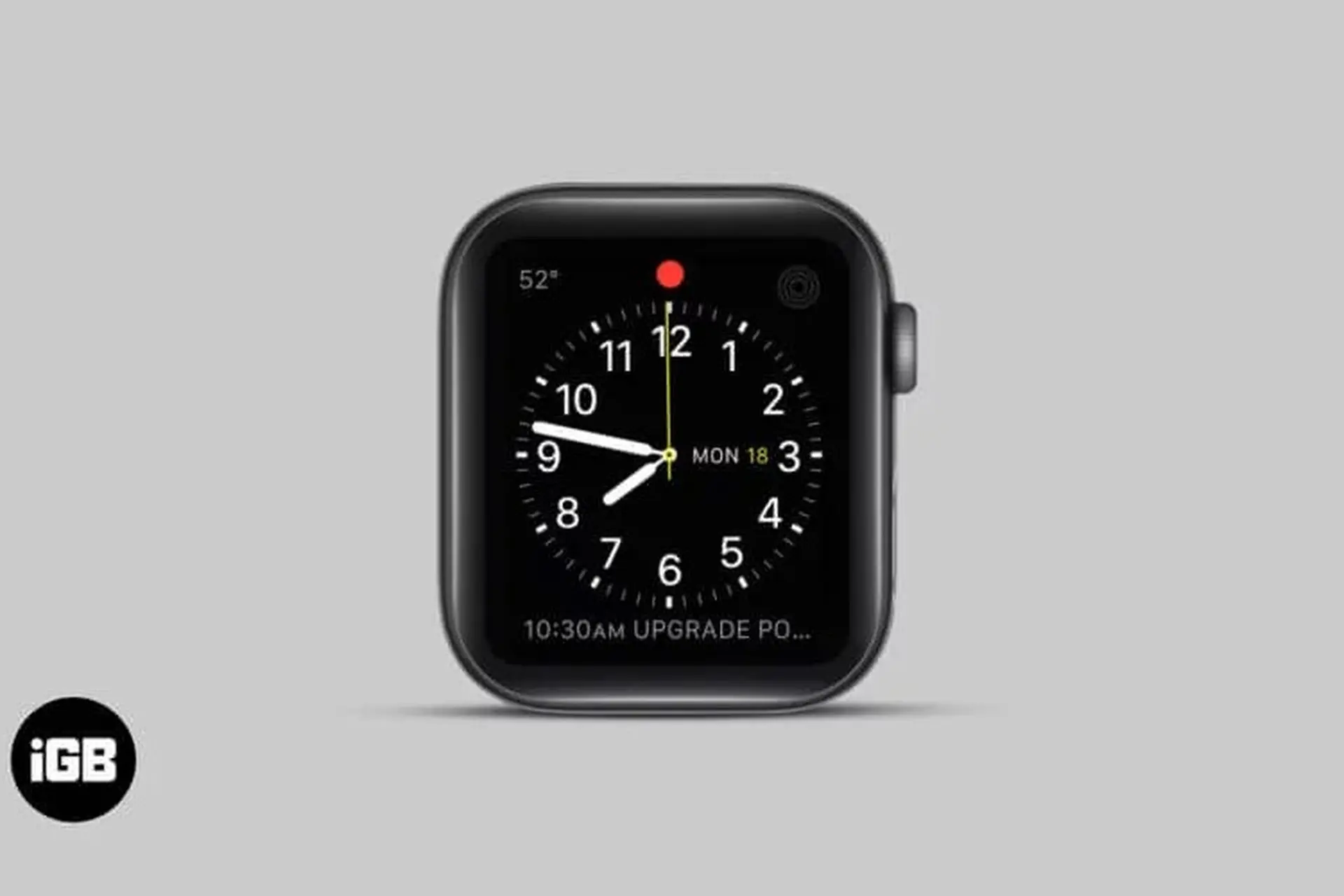 Cách tắt dấu chấm đỏ trên màn hình Apple Watch