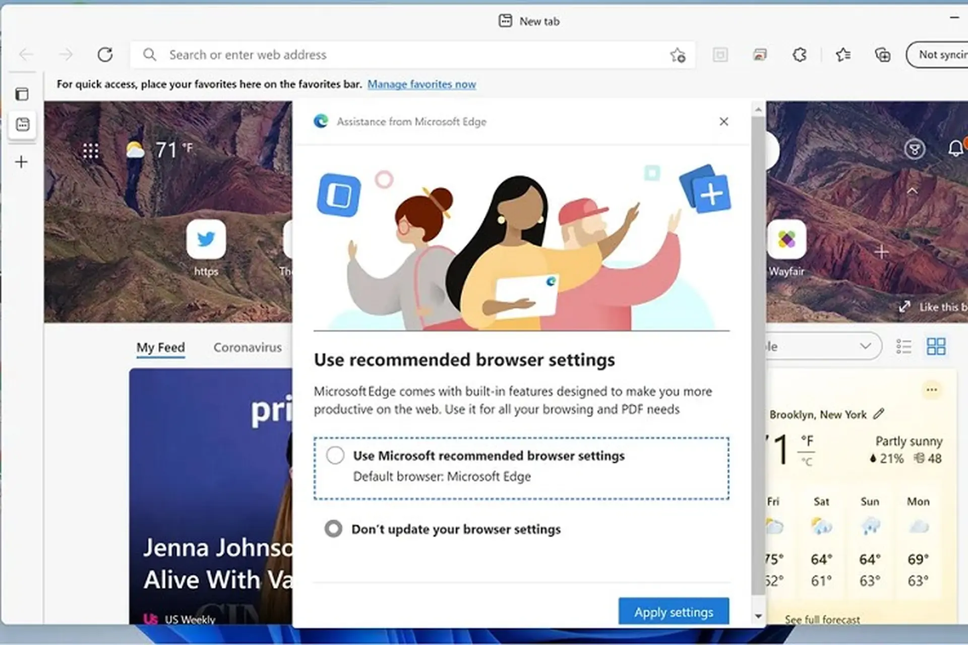 Nếu không thích trình duyệt mặc định Edge trong Windows 11, bạn có thể thay đổi nó