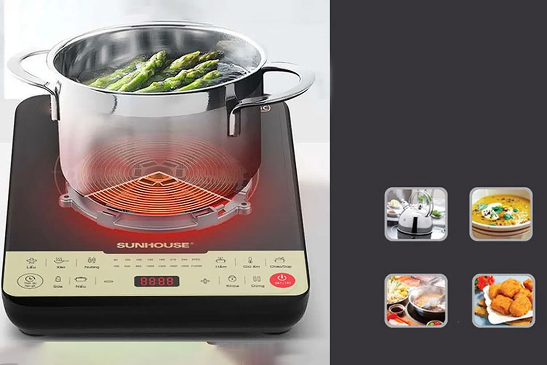 [Tư vấn] Top 5 bếp điện từ tốt nhất 2021 trong tầm giá dưới 1 triệu đồng