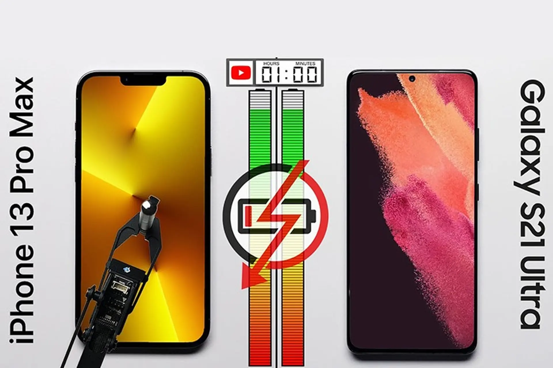iPhone 13 Pro Max có thời lượng pin vượt trội Samsung Galaxy S21 Ultra
