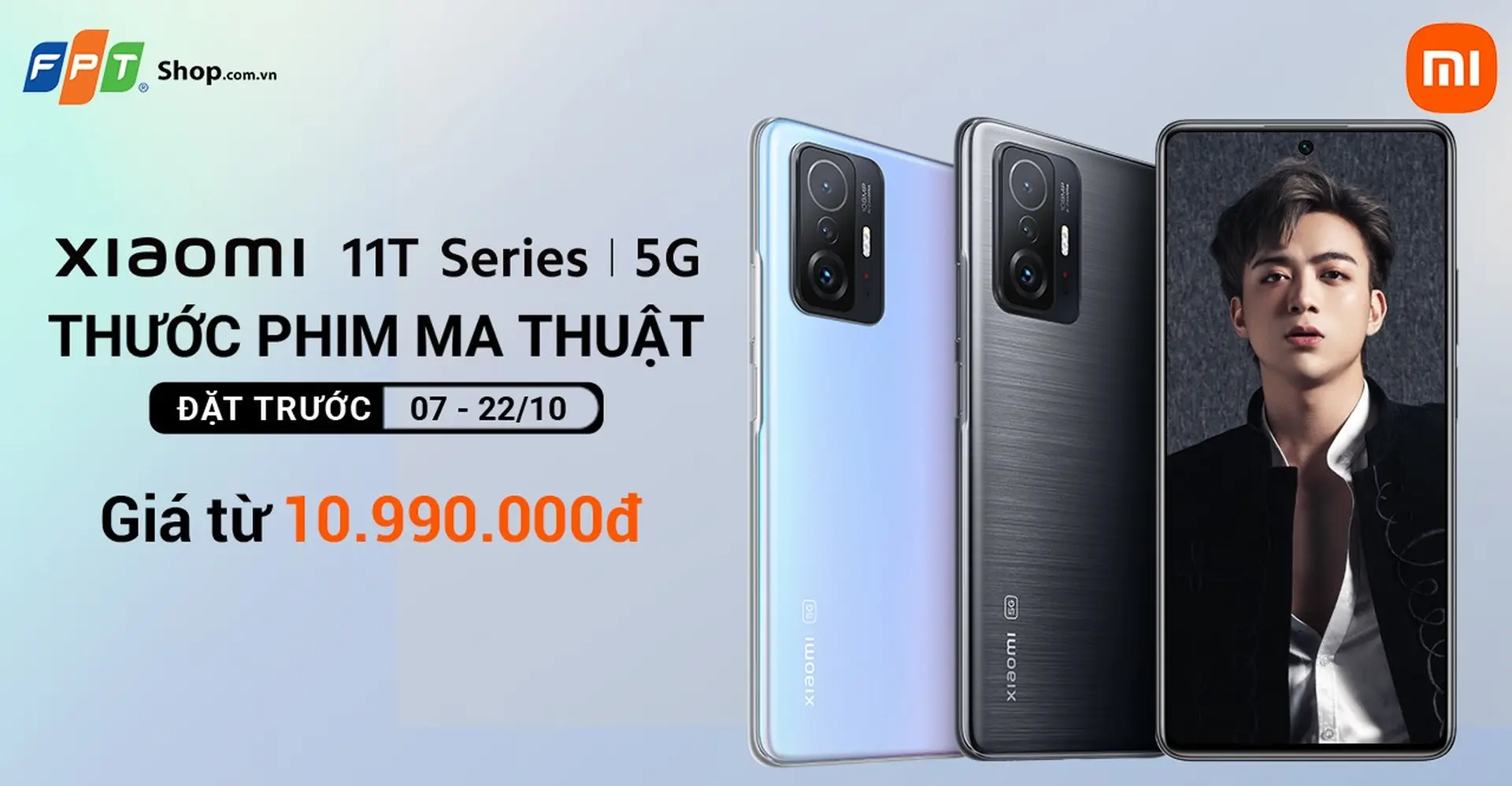 Khách hàng nhận ngay gói bảo hành Premium khi mua Xiaomi 11T và Xiaomi 11T Pro tại FPT Shop