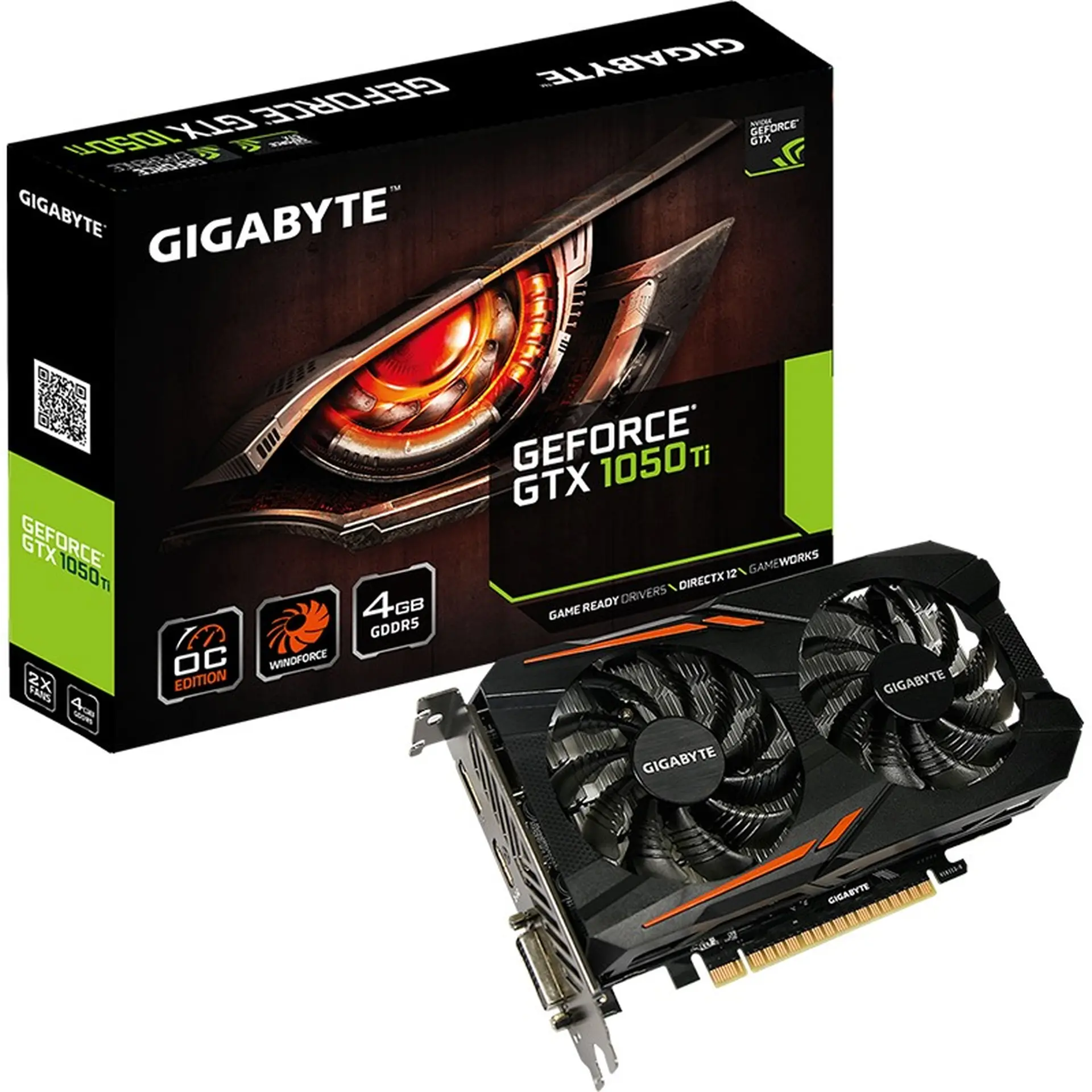 Card đồ hoạ Gigabyte N105TOC-4GD - 4GB GDDR5 - 128 bit