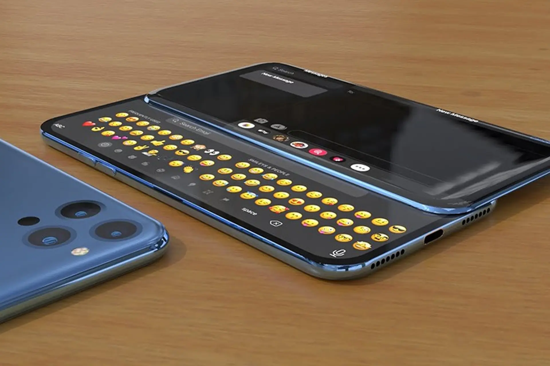 Tròn mắt trước concept iPhone 14 có thiết kế thân trượt, công nghệ sạc không khí