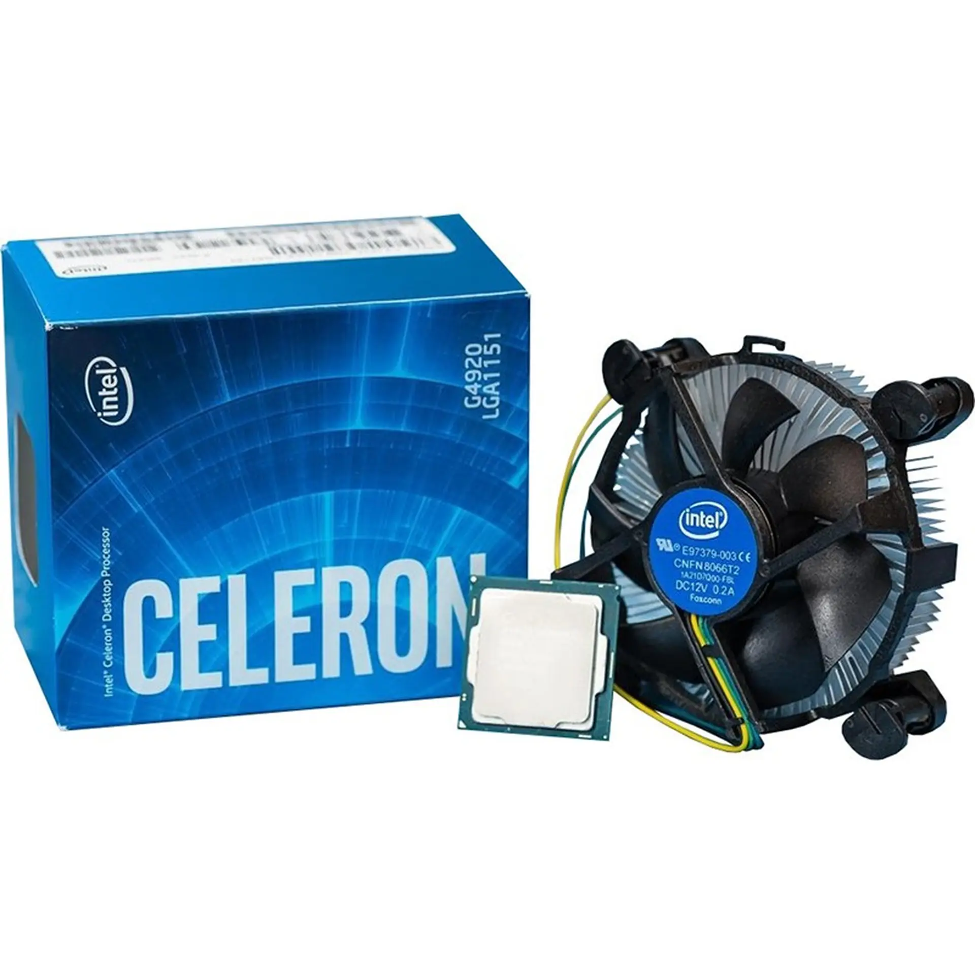 CPU Intel Celeron G5900 (LGA 1200/2 Core-2 Thread/3.4 GHz-3.5 GHz/2 MB/58 W)