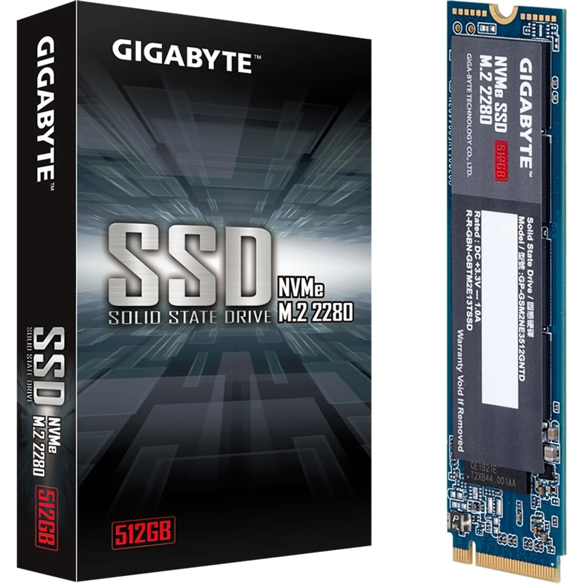Ổ cứng SSD Gigabyte 512 GB M.2 NVMe - Đọc: 1700 MB/s - Ghi: 1550 MB/s