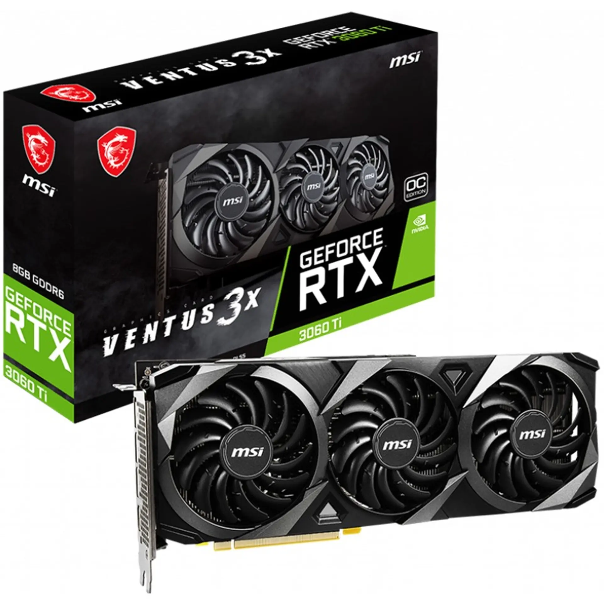 Card đồ họa MSI GeForce RTX 3060 Ti VENTUS 3X 8G OC LHR_912-V397-246