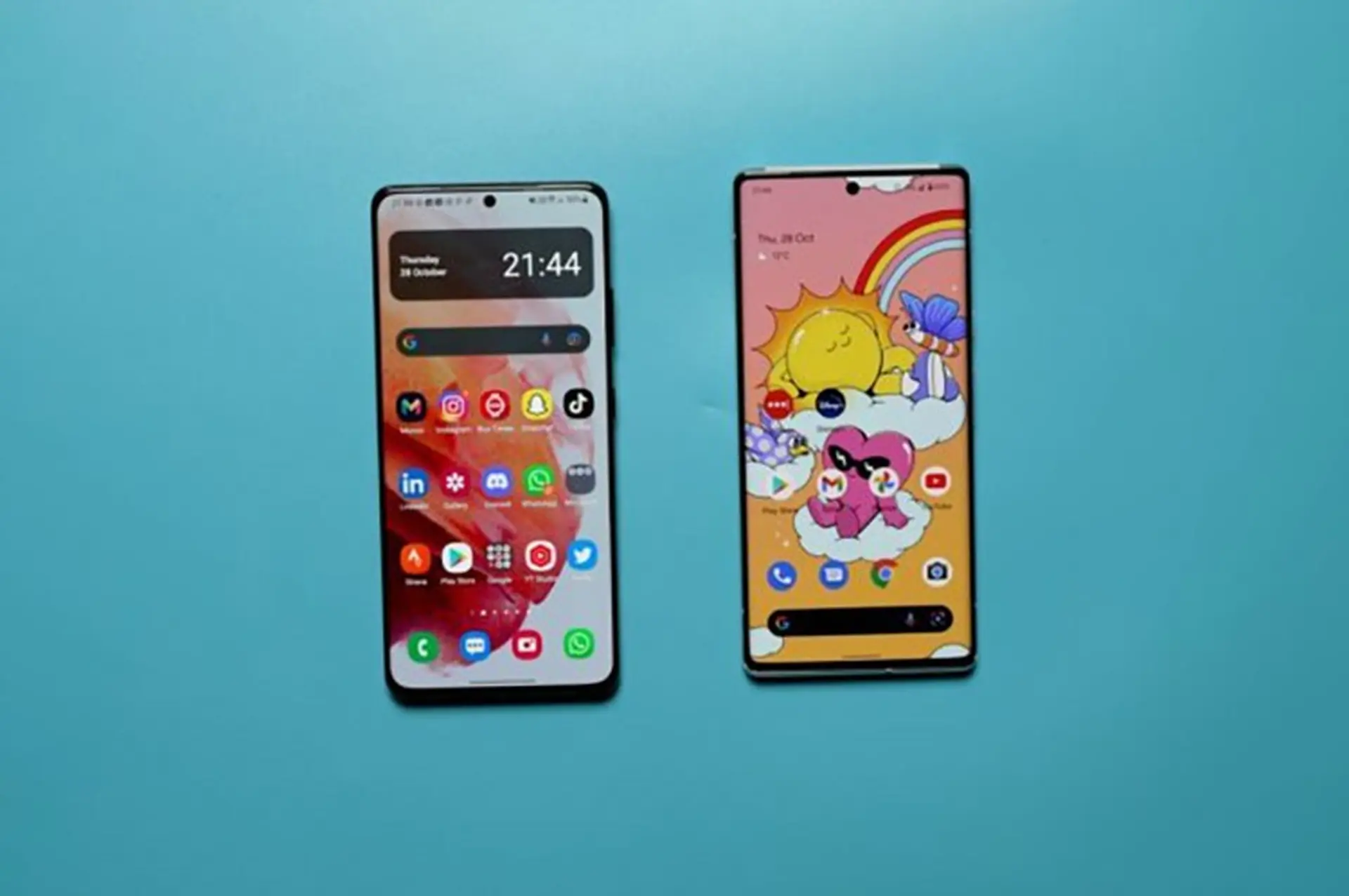 Samsung Galaxy S21 Ultra xuất sắc đánh bại Google Pixel 6 Pro trong bài test sạc nhanh