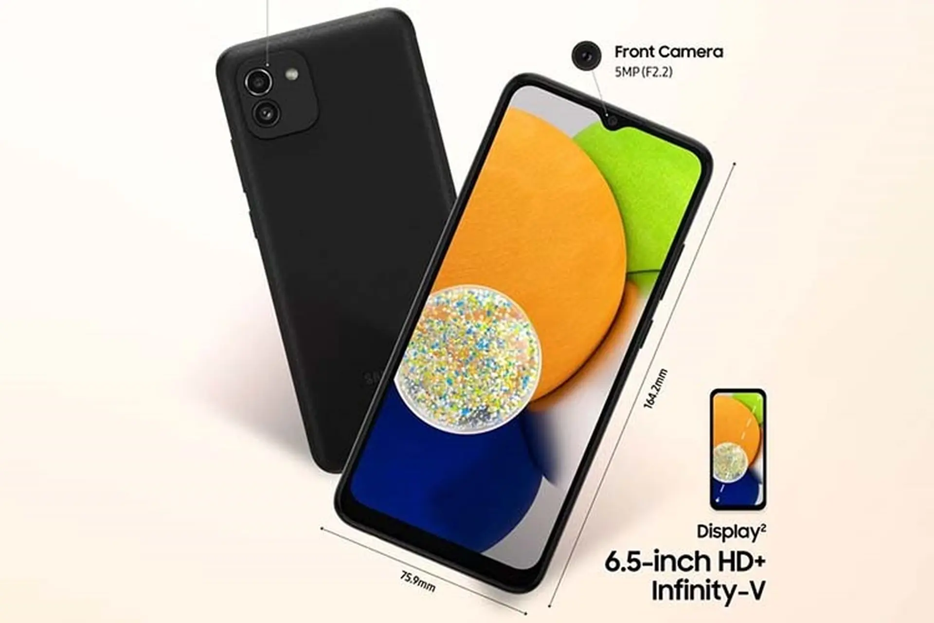 Samsung âm thầm giới thiệu Galaxy A03 với camera được nâng cấp