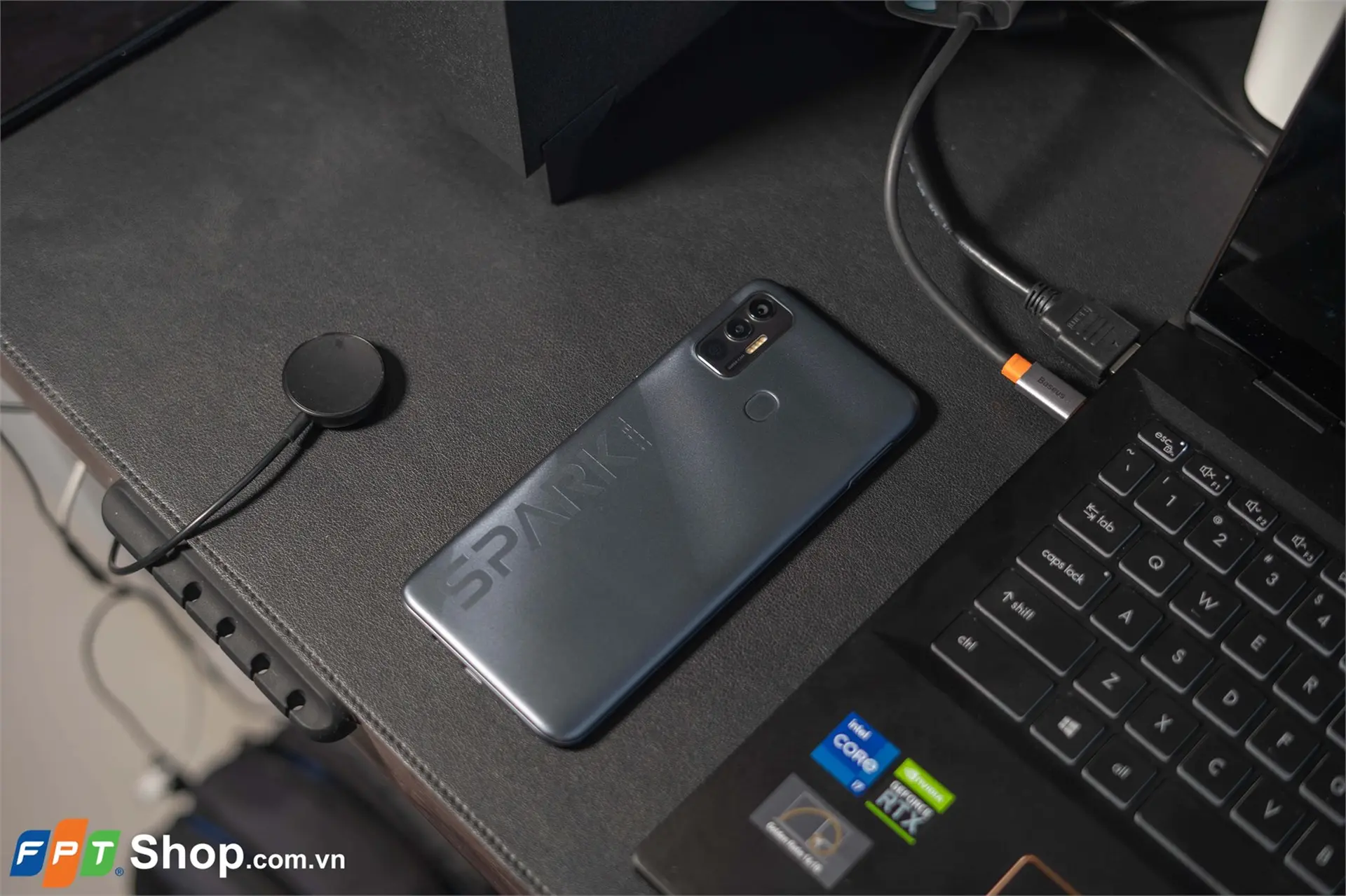 Trên tay Tecno Spark 7: Camera kép 16MP, pin 6.000mAh, giá chỉ 2.69 triệu đồng