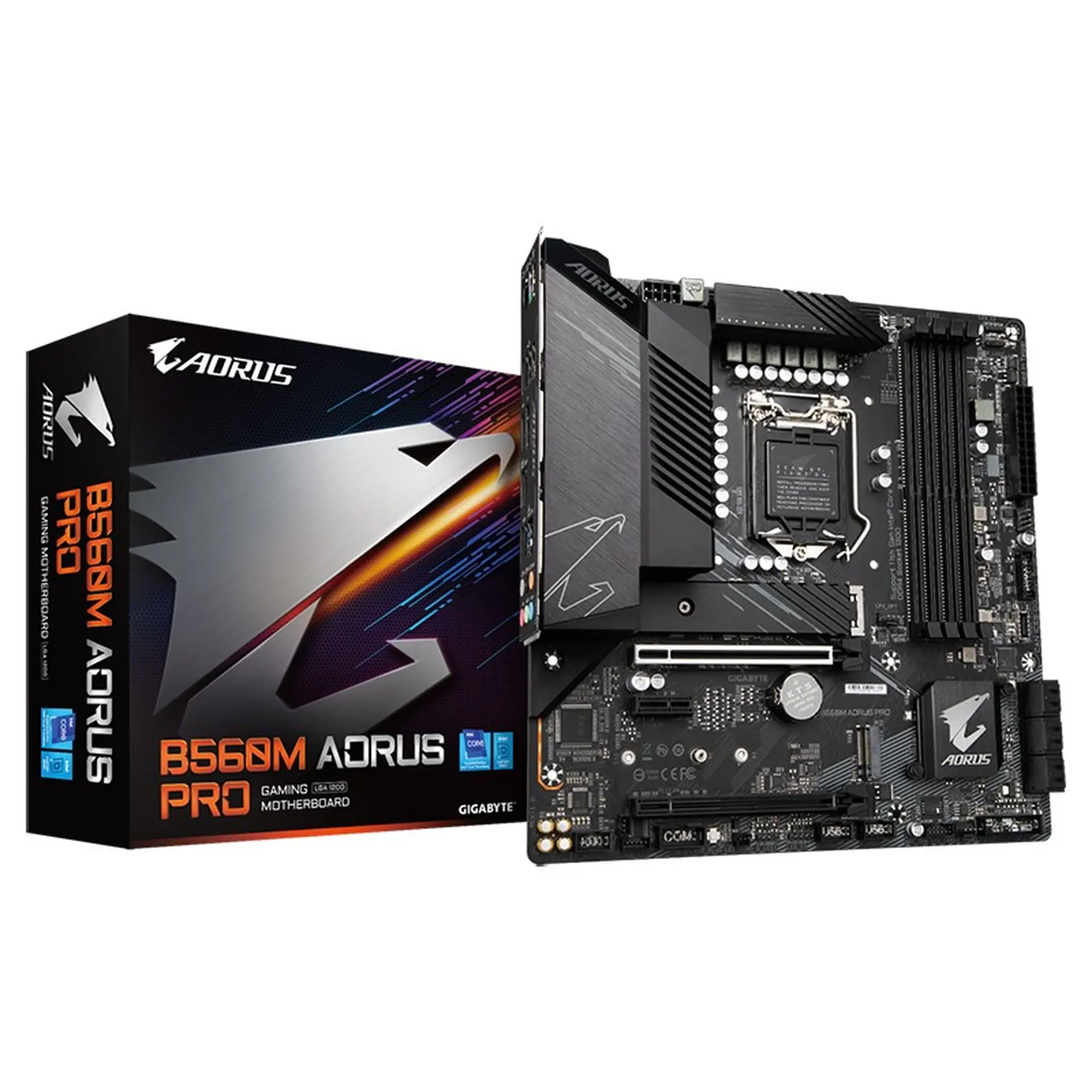 Mainboard Gigabyte GA-B560M AORUS PRO (LGA 1200 - uATX - DDR4)