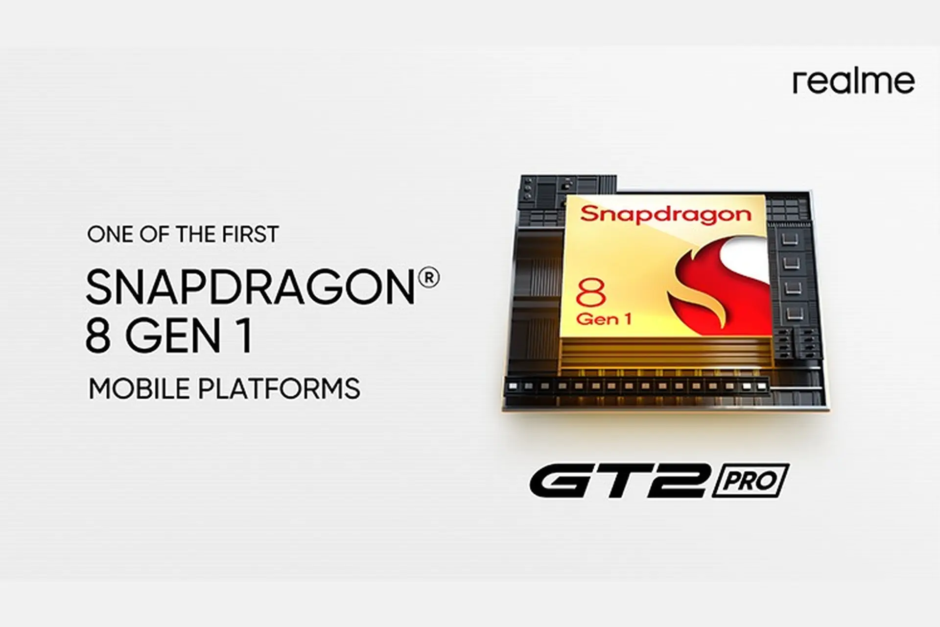 Realme GT 2 Pro được xác nhận dùng chip Snapdragon 8 Gen 1 mạnh mẽ