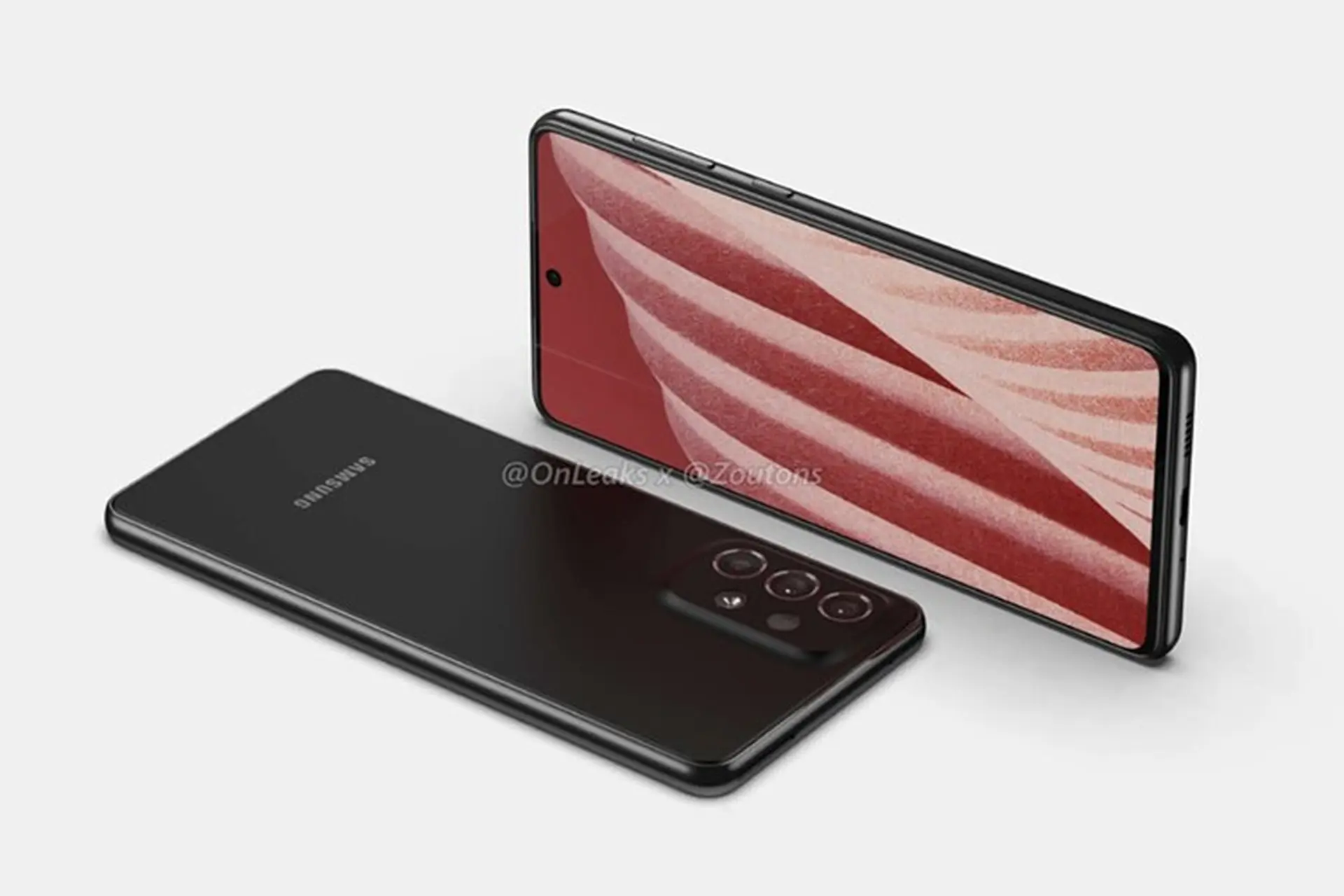 Samsung Galaxy A73 lộ ảnh render sắc nét với thiết kế ấn tượng