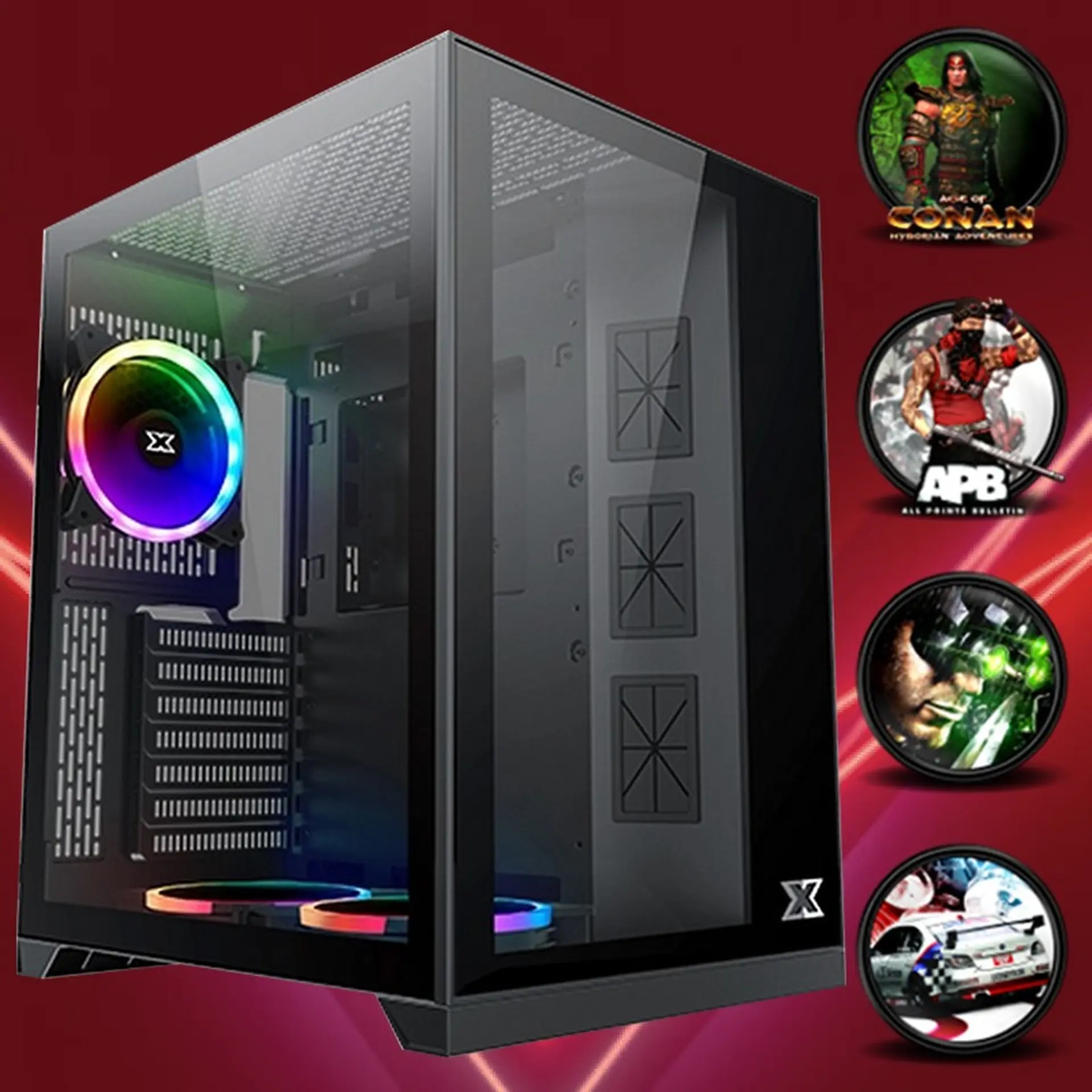 PC Gaming E-POWER 012 Intel Core i5-12600K/16 GB/1 TB/GeForce RTX 3060 Ti/850 W
