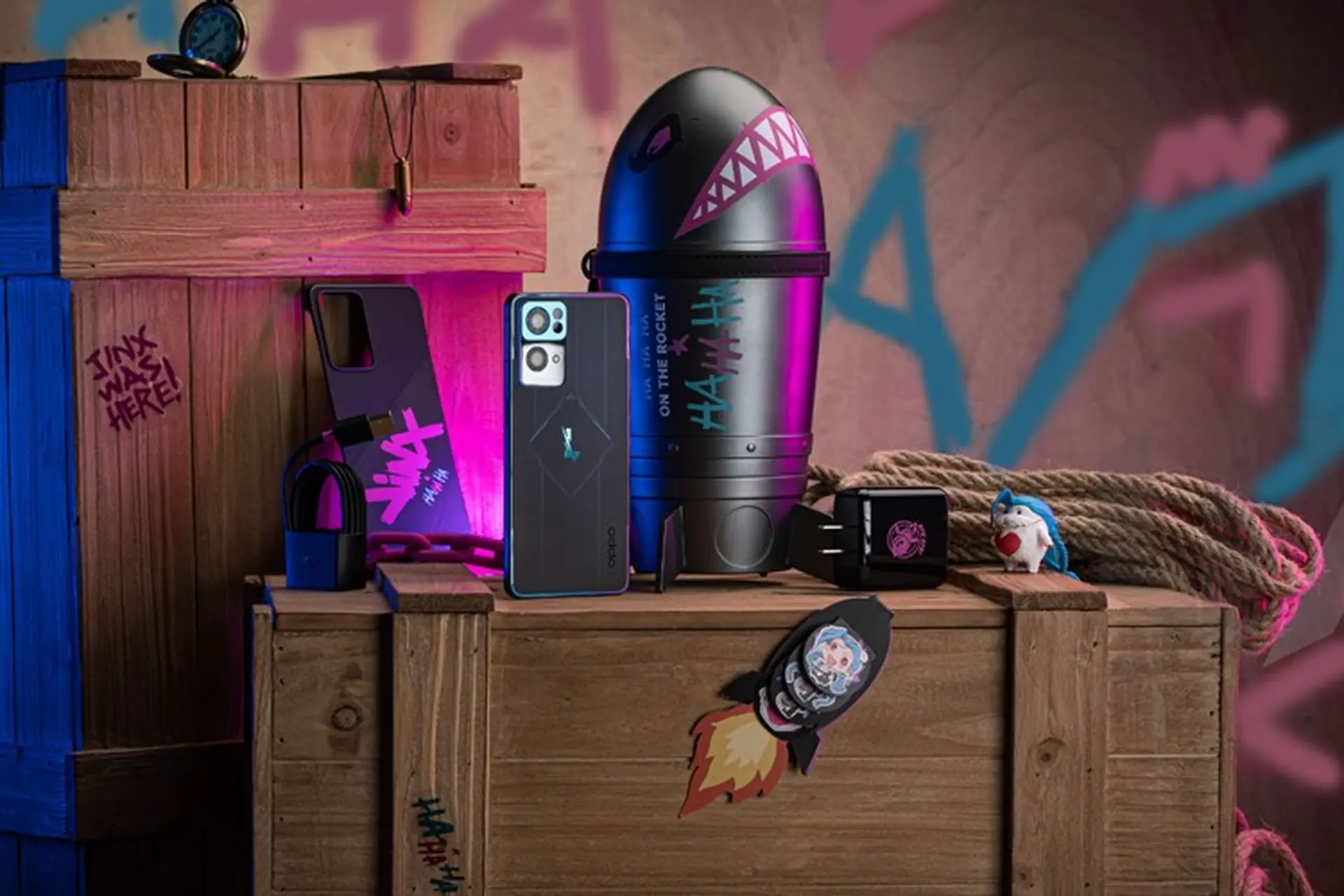 Mở hộp OPPO Reno7 Pro phiên bản Liên Minh Huyền Thoại cực "ngầu", giá 14.4 triệu 
