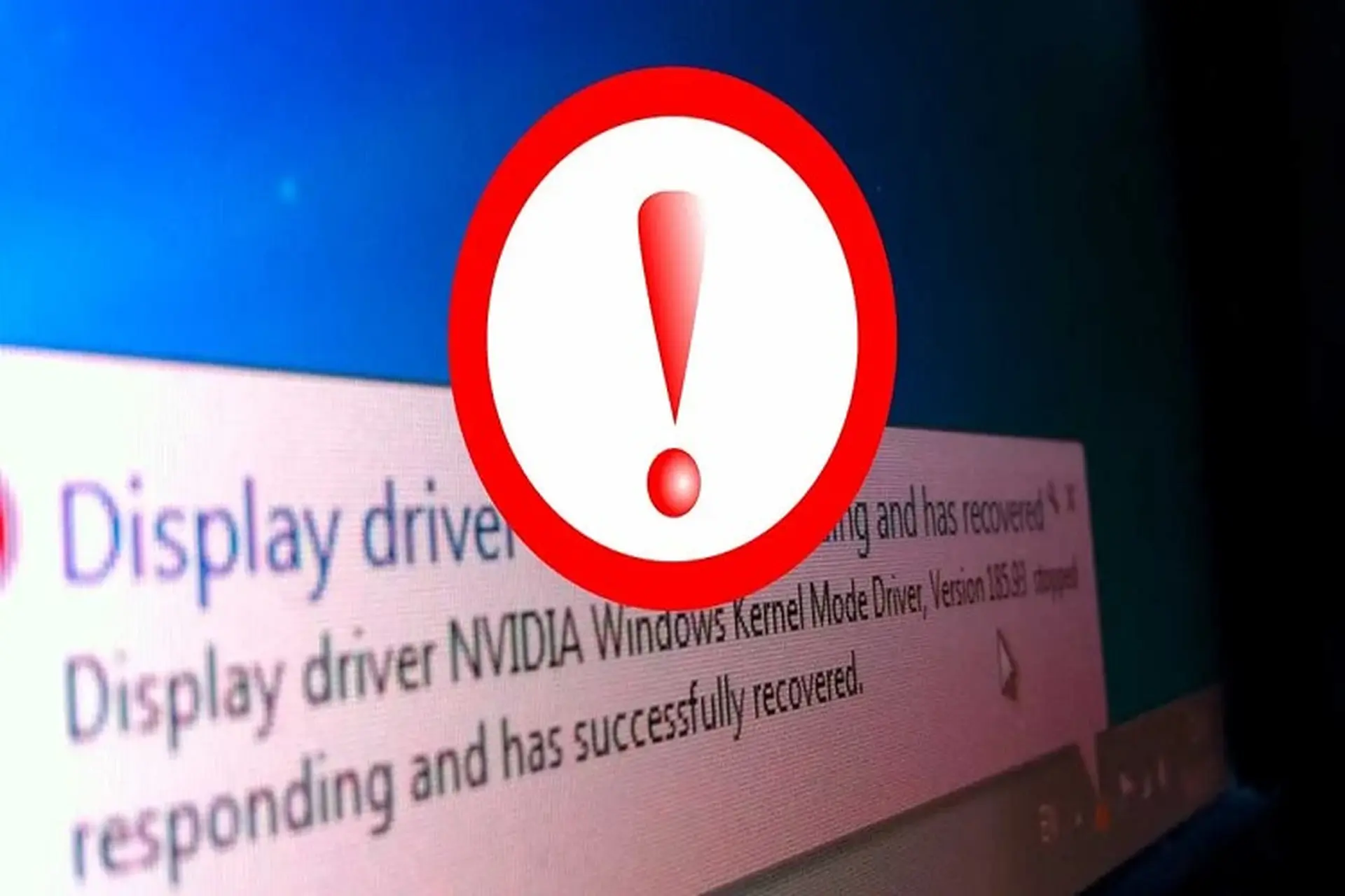 Hướng dẫn sửa lỗi Display Driver NVIDIA Windows Kernel Mode Driver