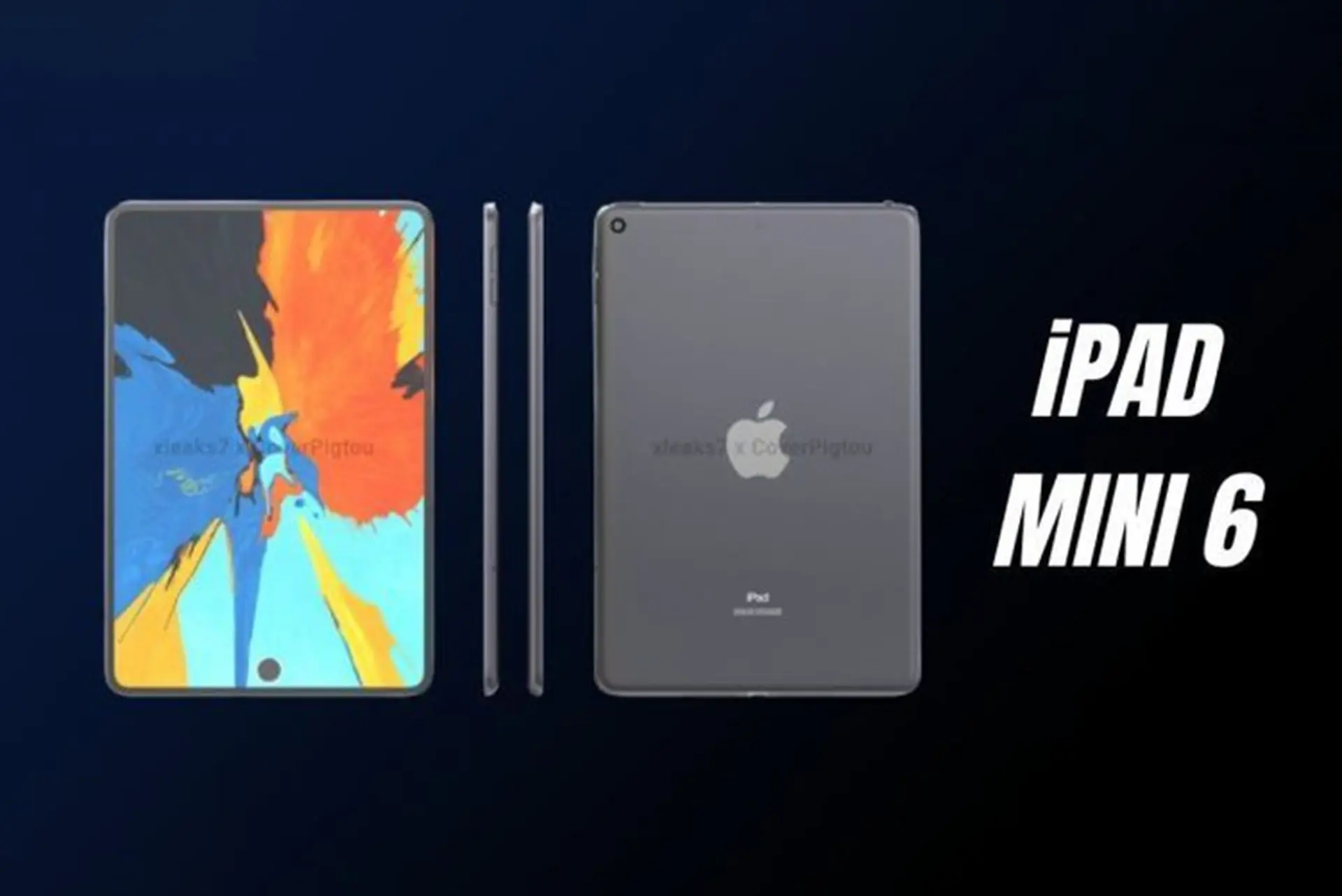 iPad mini 6 sẽ là thiết bị Apple đầu tiên có Touch ID trong màn hình và thiết kế “đục lỗ”