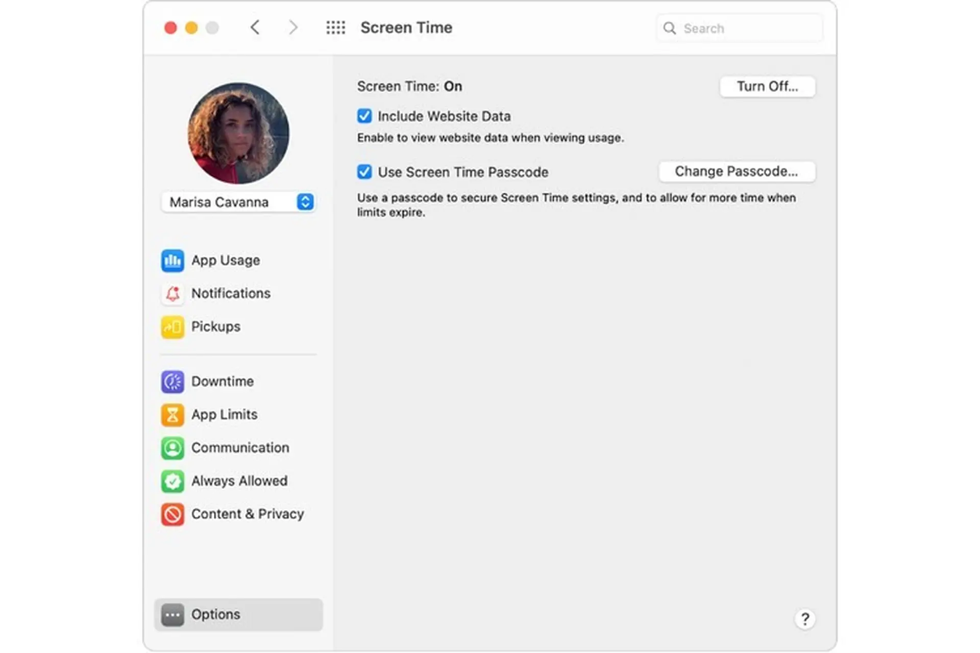 Thiết lập Thời gian sử dụng cho trẻ em trên macOS Big Sur