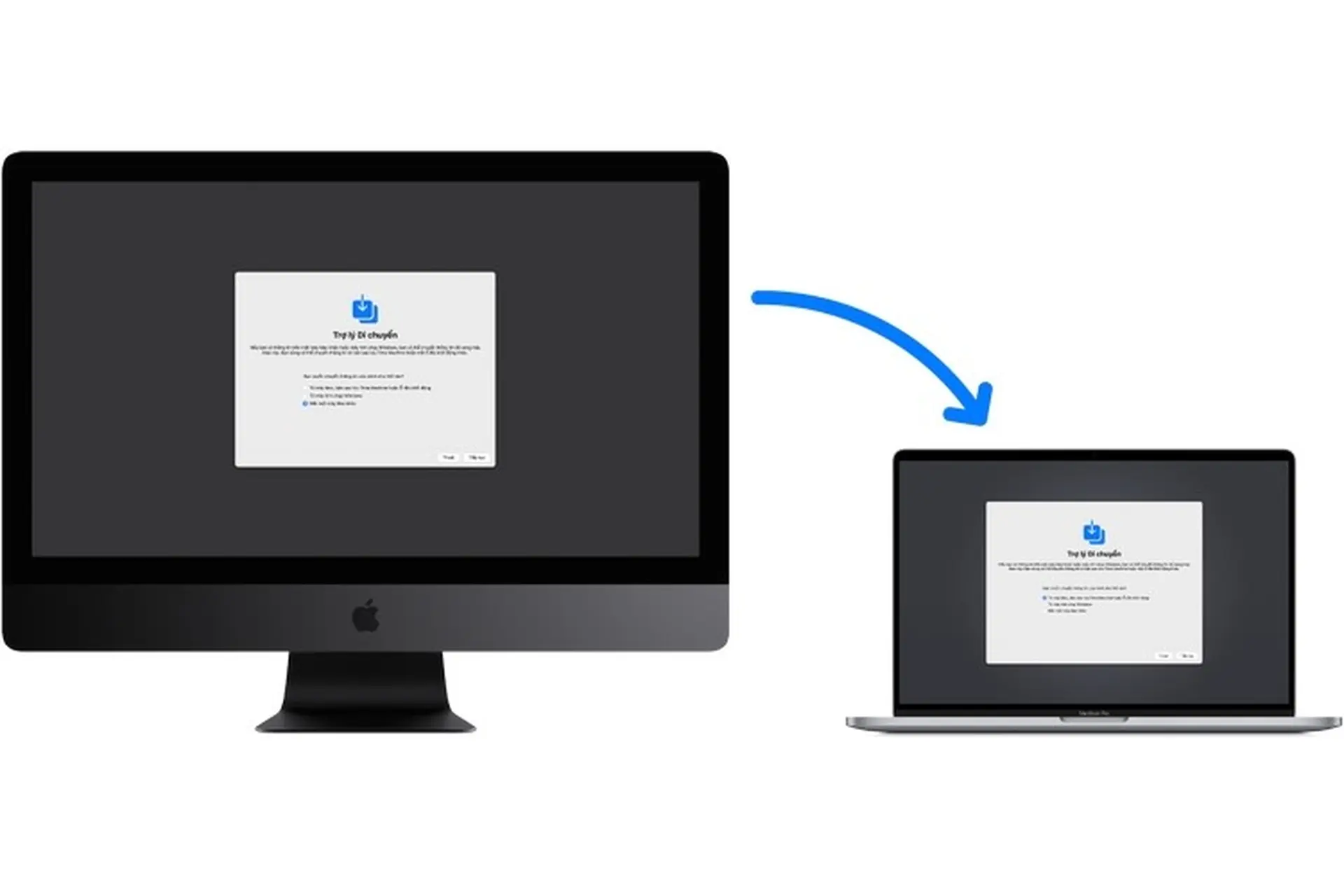Chuyển dữ liệu của bạn đến MacBook Pro mới