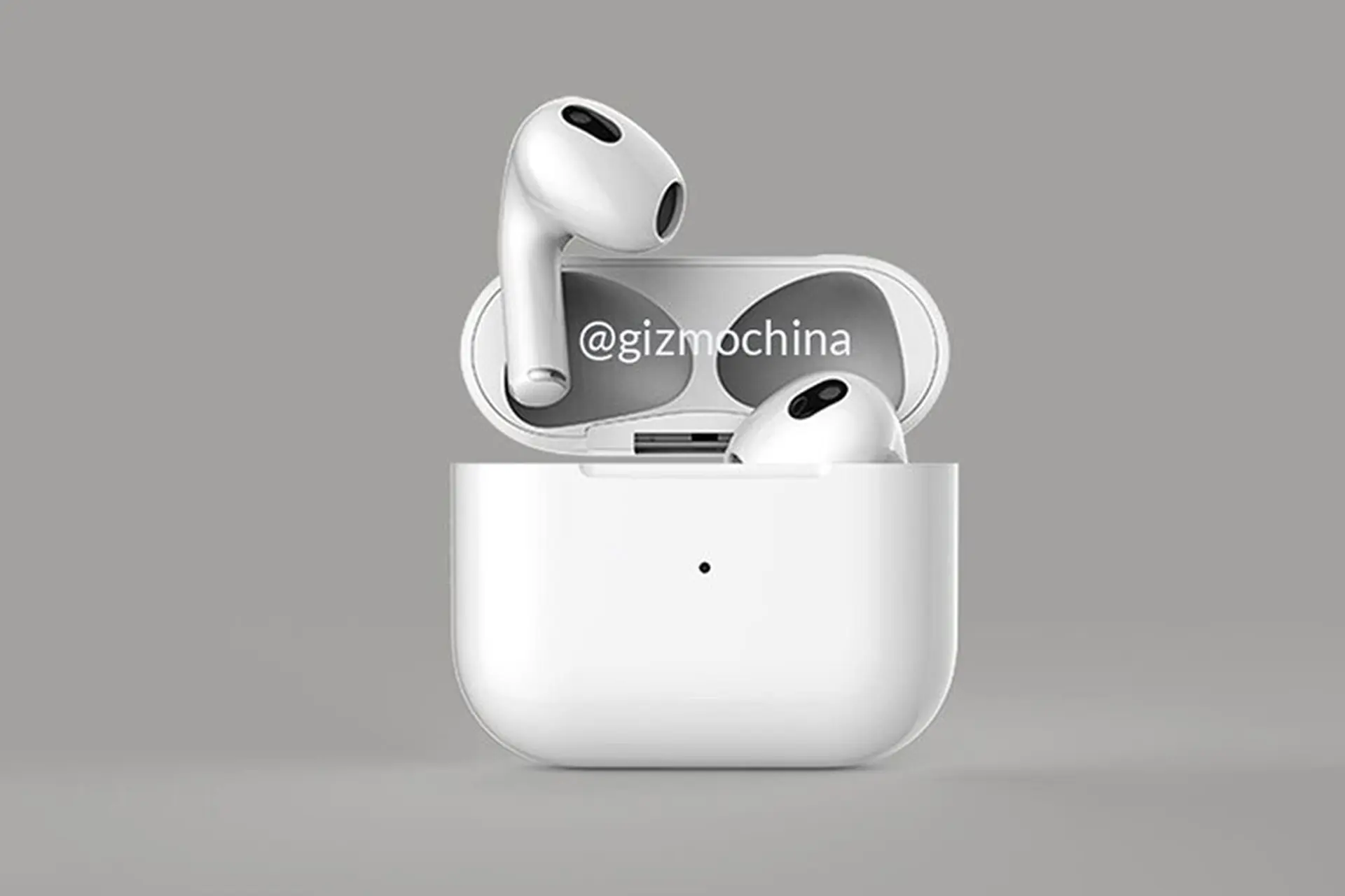 Thiết kế Apple AirPods 3 lộ diện rõ nét trong ảnh render mới