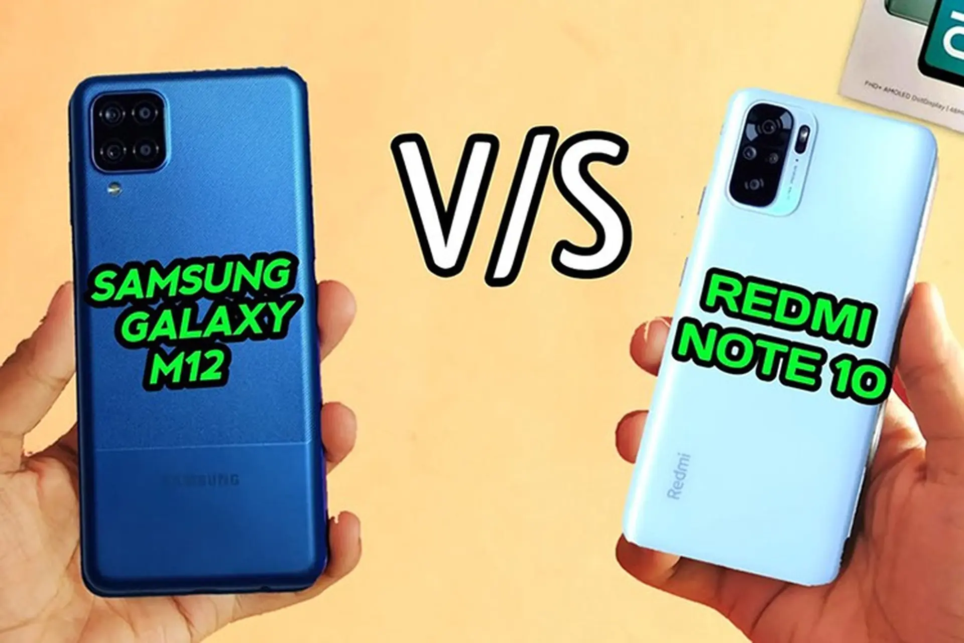 So sánh Galaxy M12 vs Redmi Note 10: Chọn Samsung hay Xiaomi?