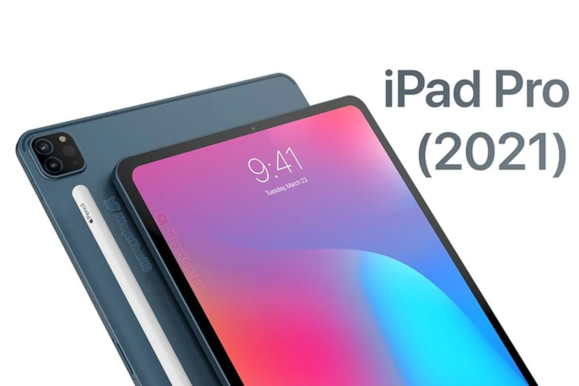 Đây là thiết kế của dòng iPad Pro 2021?