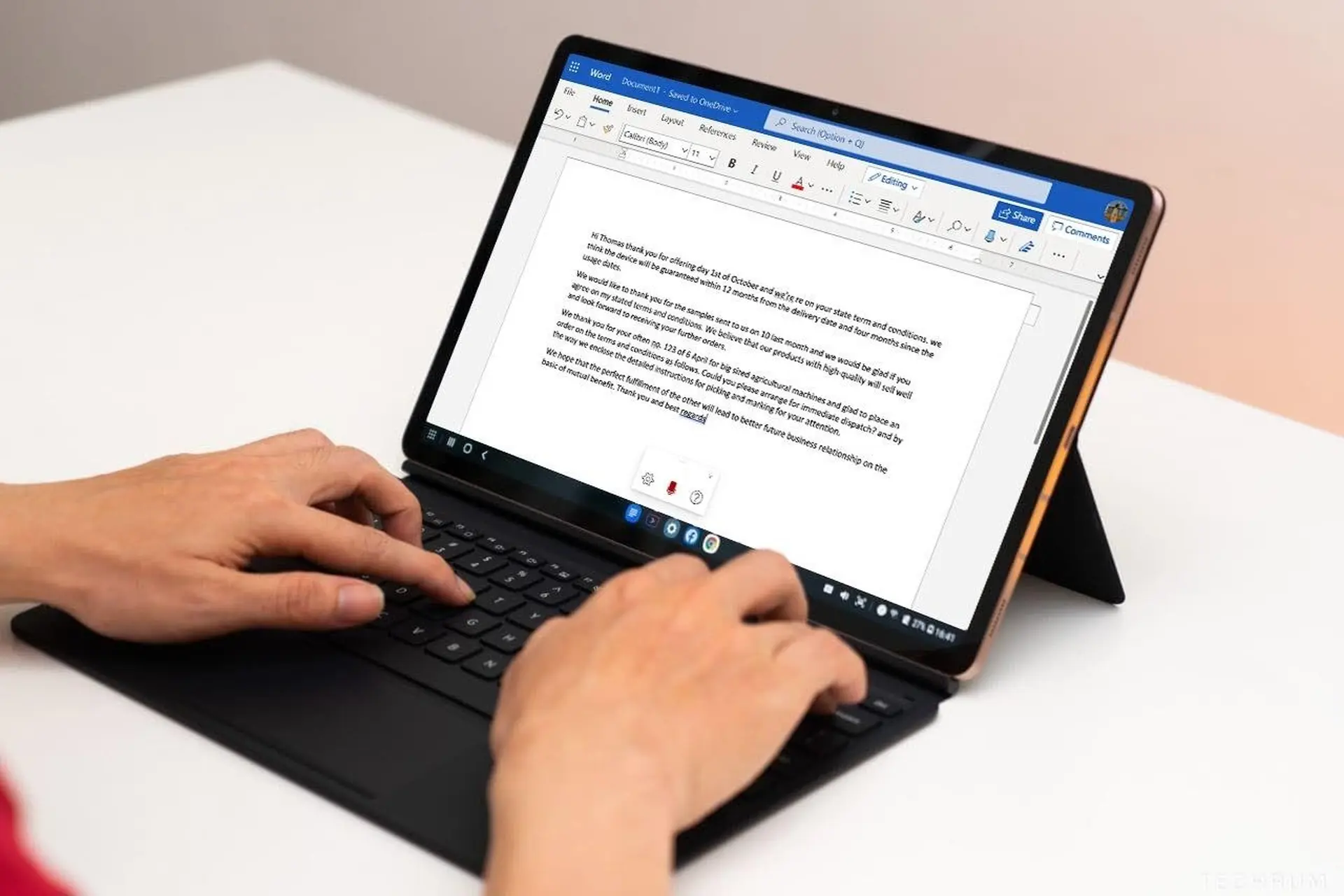 Những lợi ích hàng đầu khi sử dụng Galaxy Tab S7 cùng Microsoft 365