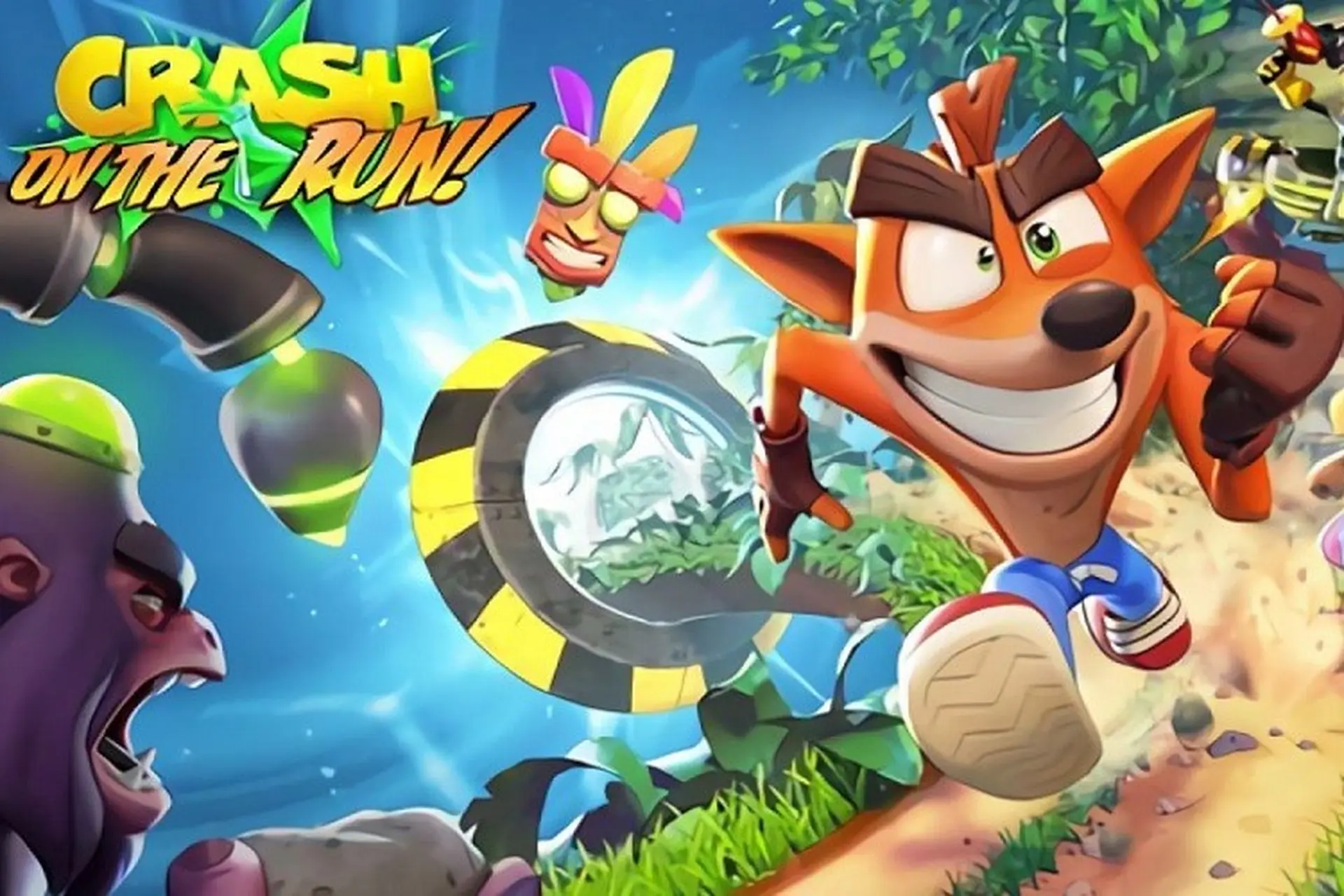 Tựa game nổi tiếng Crash Bandicoot: On the Run! sẽ ra mắt trên iOS vào cuối tháng này