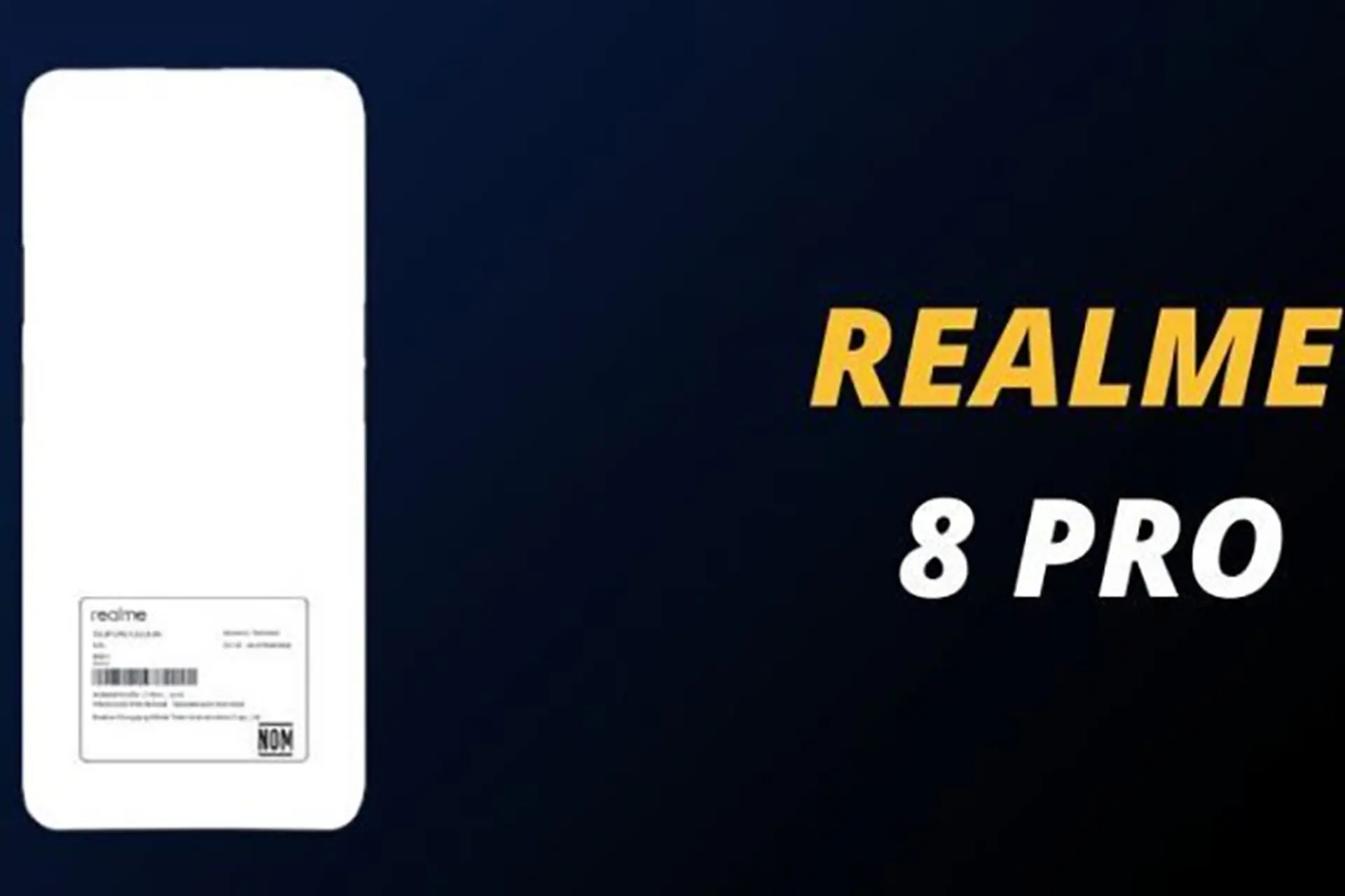 Realme 8 Pro đạt chứng nhận FCC với pin 4,500 mAh và sạc nhanh 65W