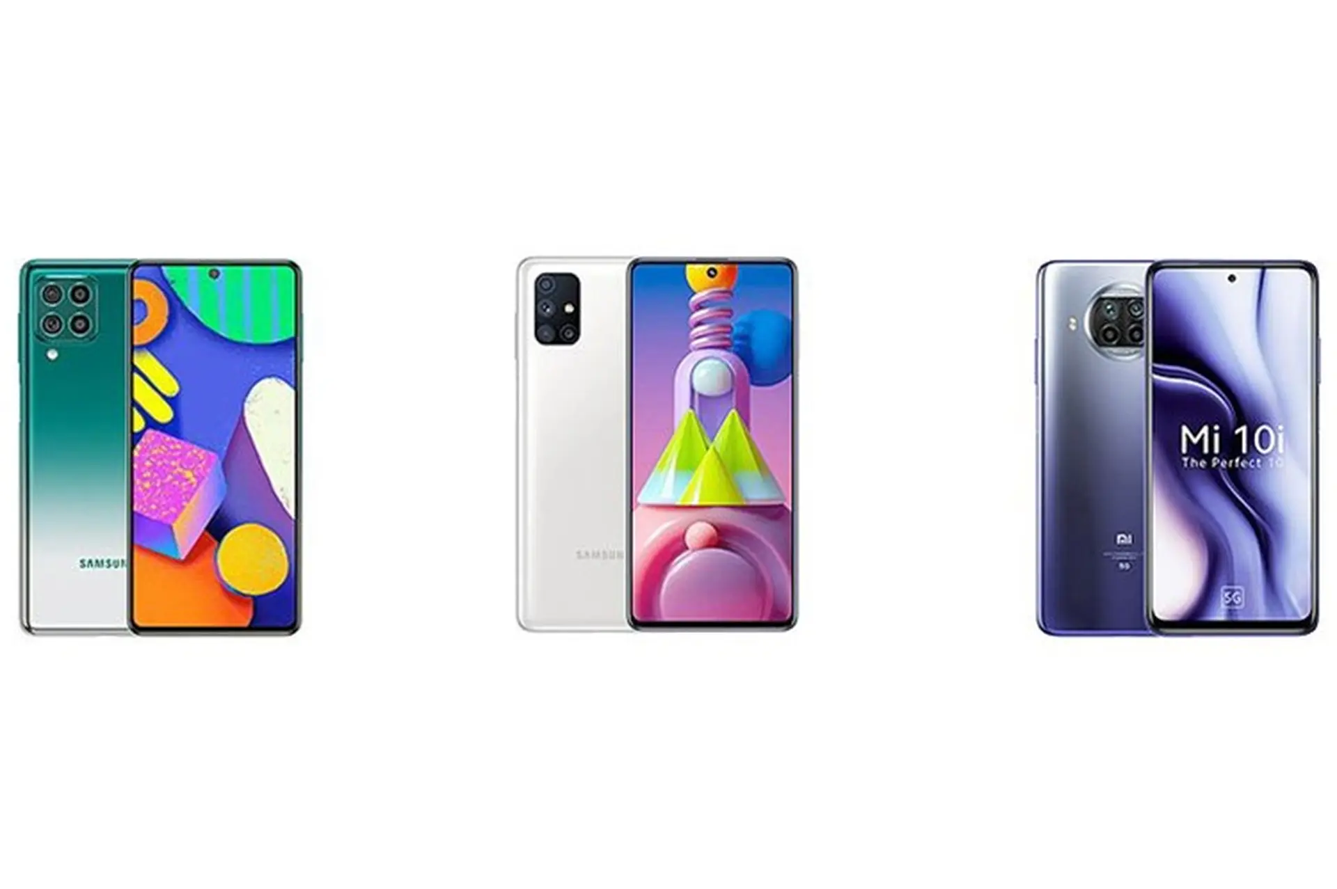 So sánh Samsung Galaxy F62 với Samsung Galaxy M51 và Xiaomi Mi 10i