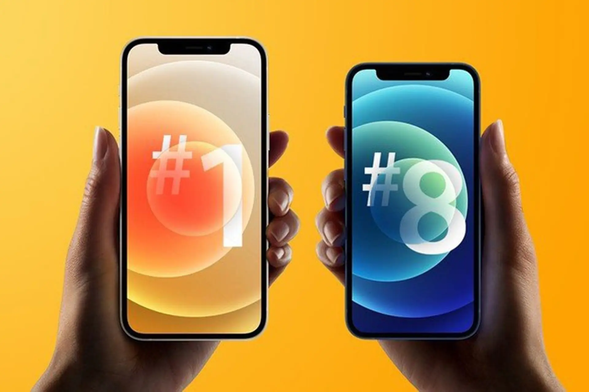 iPhone 12 đứng đầu bảng xếp hạng 10 smartphone bán chạy nhất tháng 1/2021