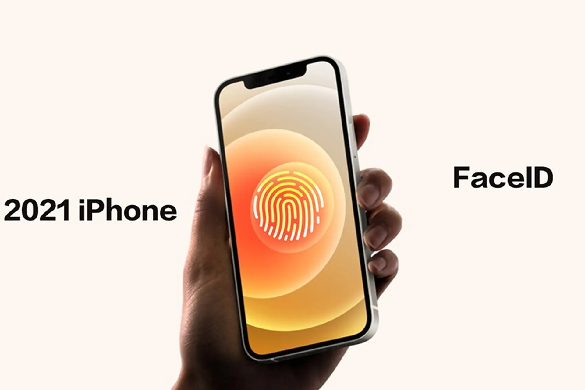 iPhone 13 có thể được trang bị cảm biến vân tay Touch ID trên màn hình