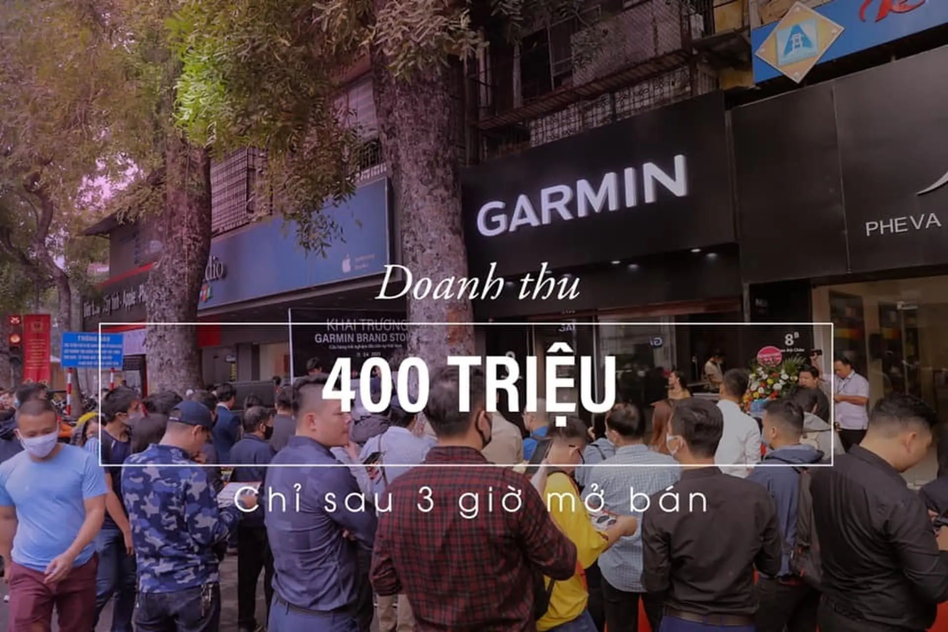 Khai trương Garmin Brand Store đầu tiên tại Việt Nam, đạt doanh thu 400 triệu chỉ sau 3 giờ