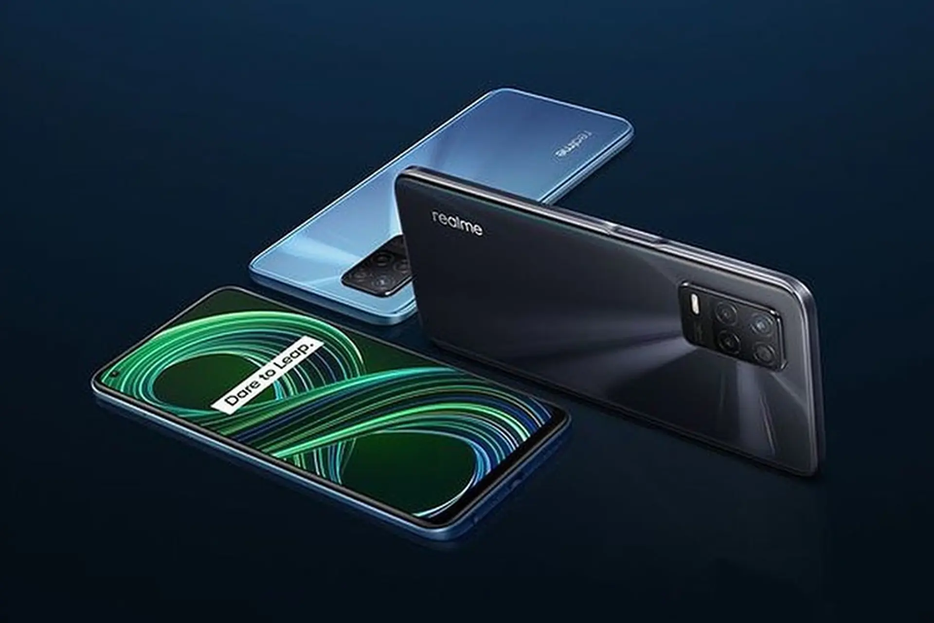 Realme 8 5G lộ ảnh render sắc nét, xác nhận có màn hình đục lỗ, 4 camera sau