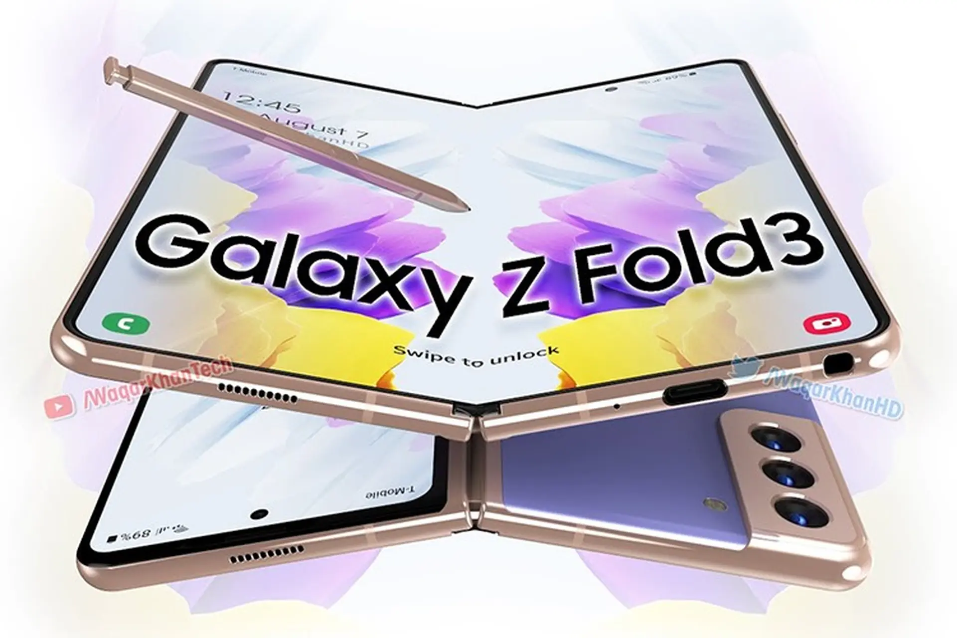 Samsung Galaxy Z Fold3 sẽ không có khe cắm bút S Pen tích hợp